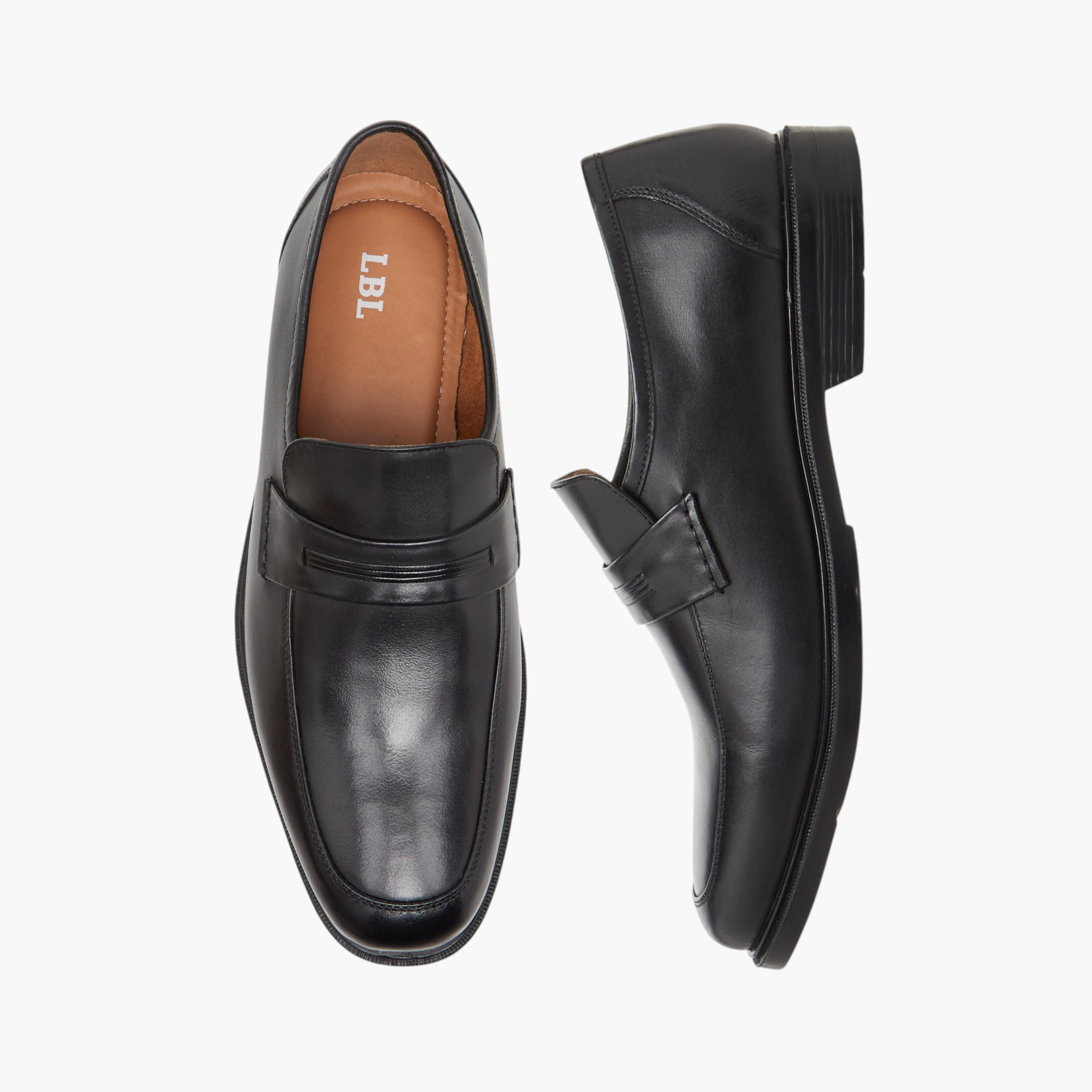 LBL by Shoexpress Solid Slip-On Loafers-men-shoes-loafersandmoccasins-image-1