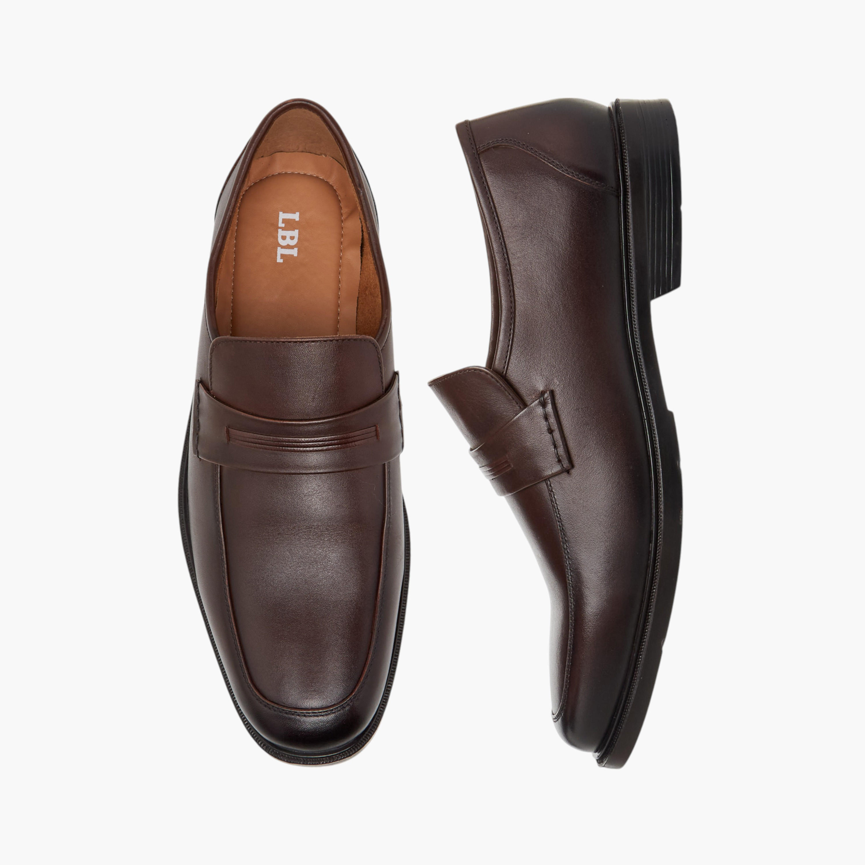 LBL by Shoexpress Solid Slip-On Loafers-men-shoes-loafersandmoccasins-image-6