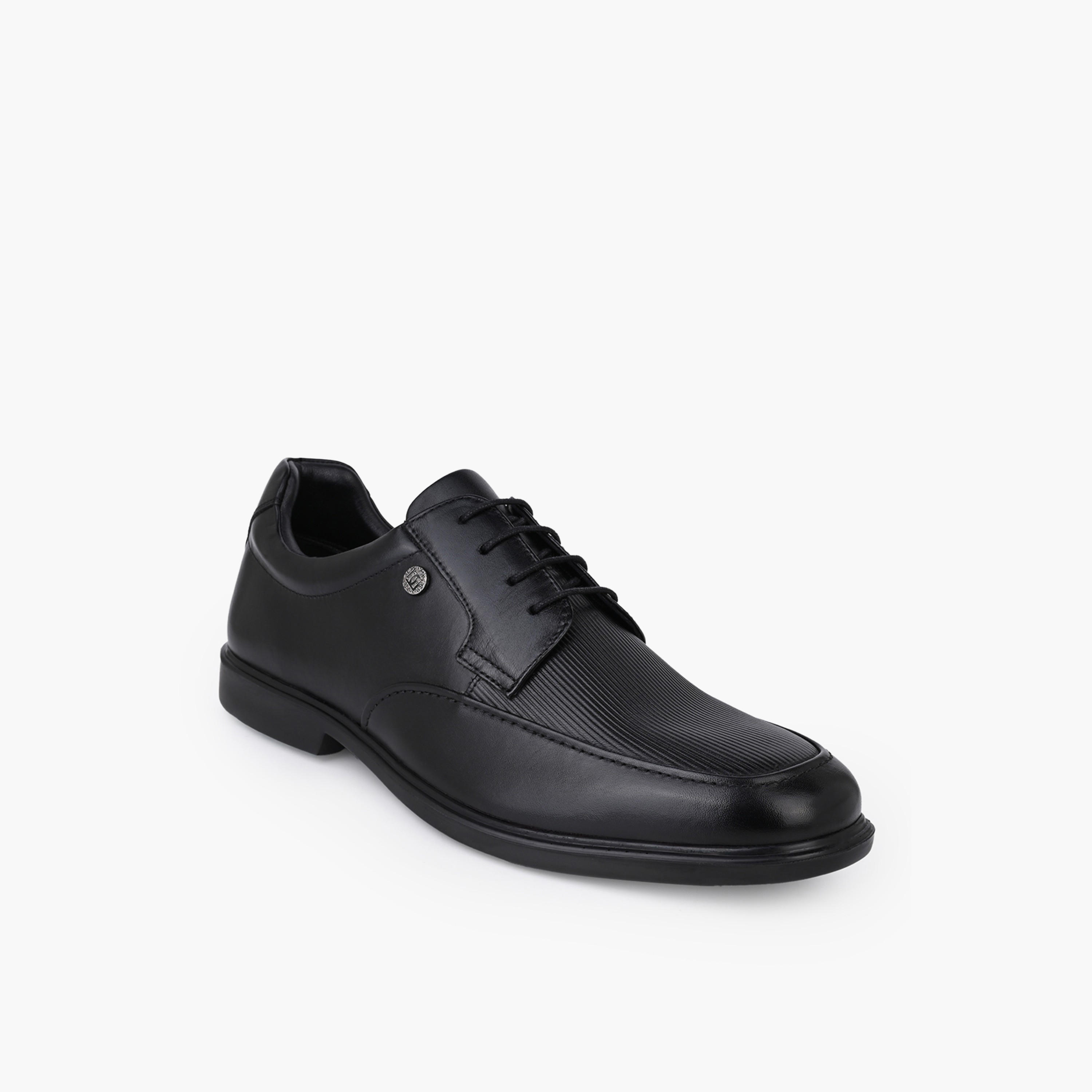 Duchini Men Lace-Up Leather Derby Shoes-men-shoes-formalshoes-image-2