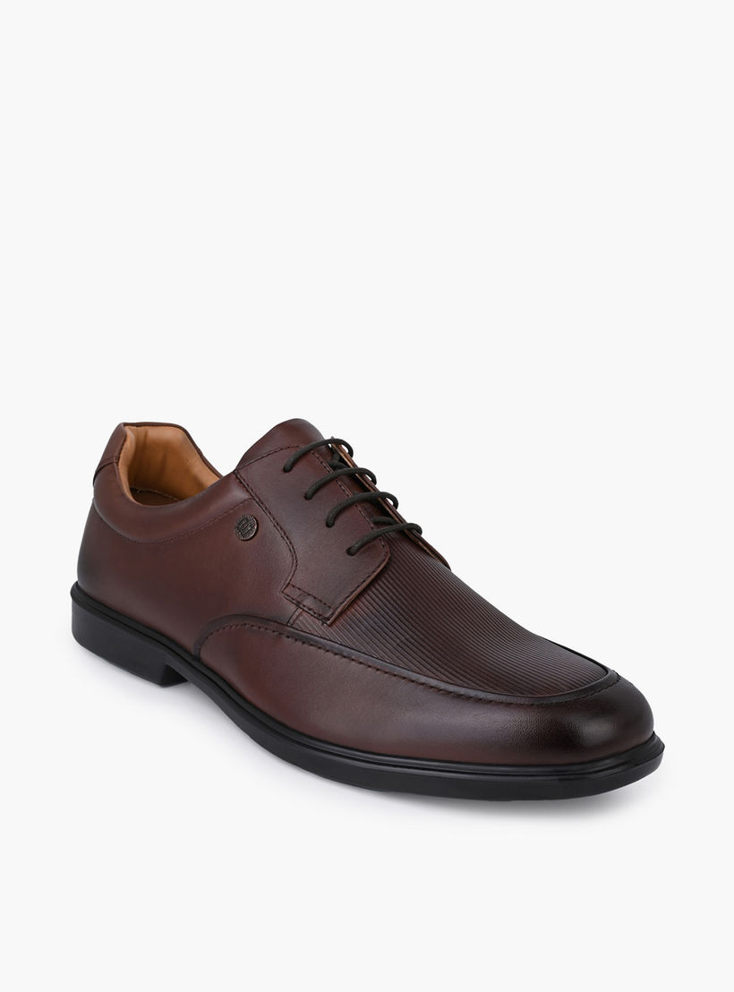 Duchini Men Lace-Up Leather Derby Shoes-men-shoes-formalshoes-image-2
