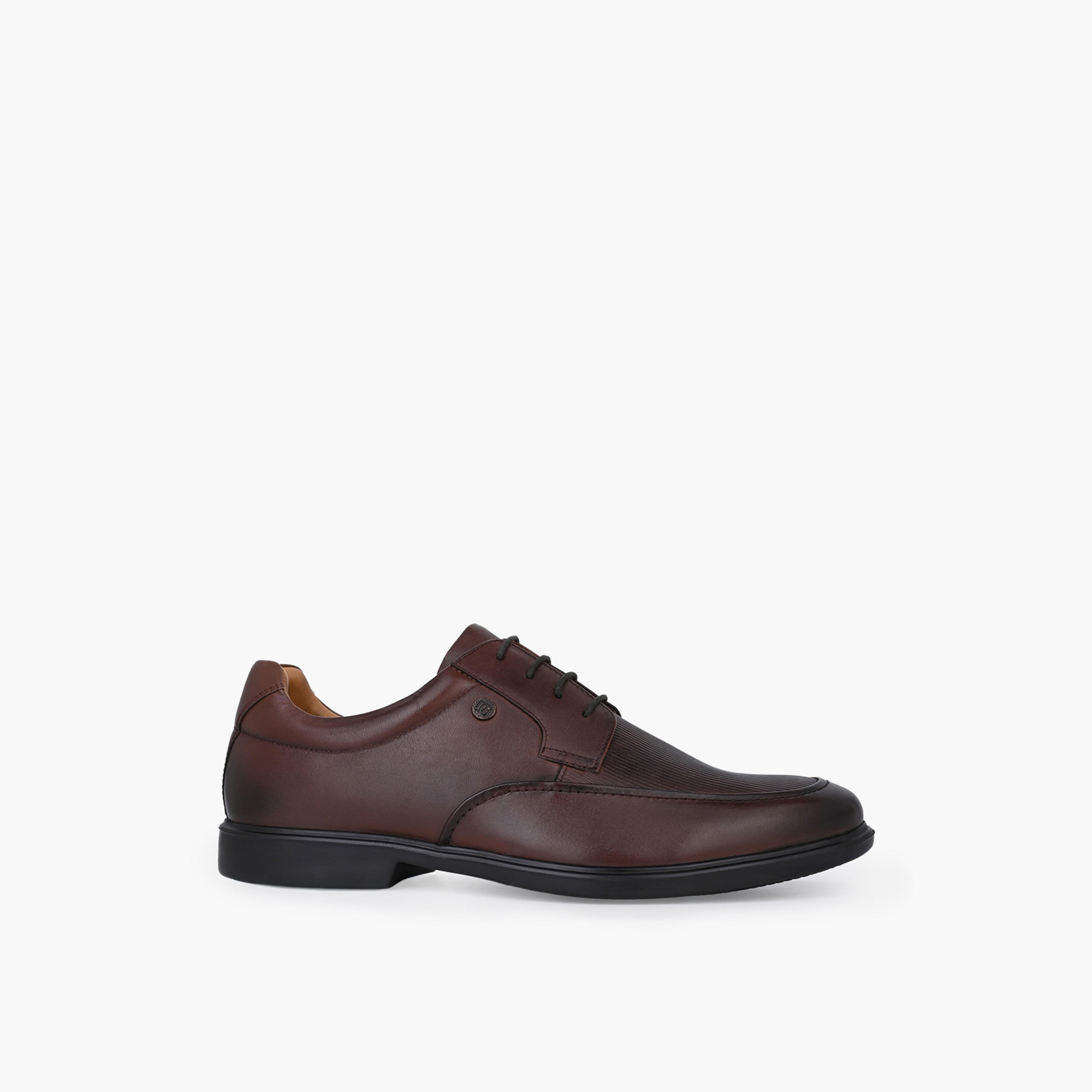Duchini Men Lace-Up Leather Derby Shoes-men-shoes-formalshoes-image-3