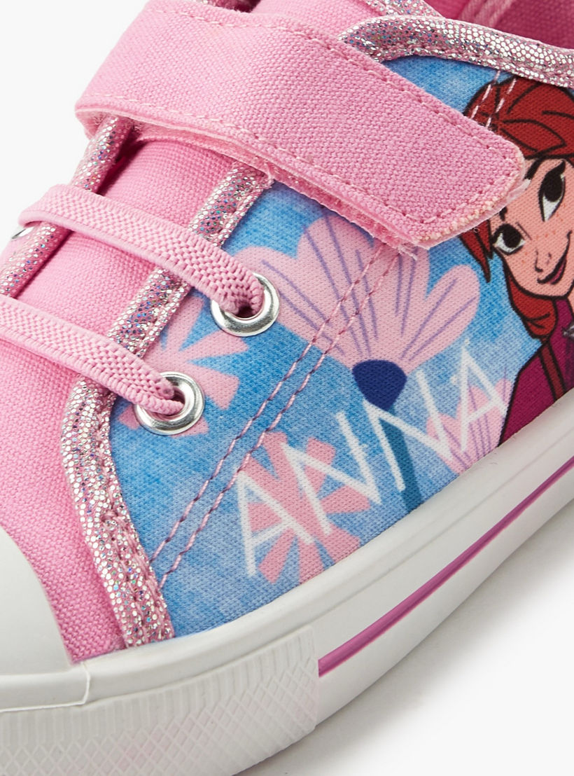 حذاء سنيكرز كانفاس بطبعات فروزن للبنات-girls-shoes-sneakers-image-4