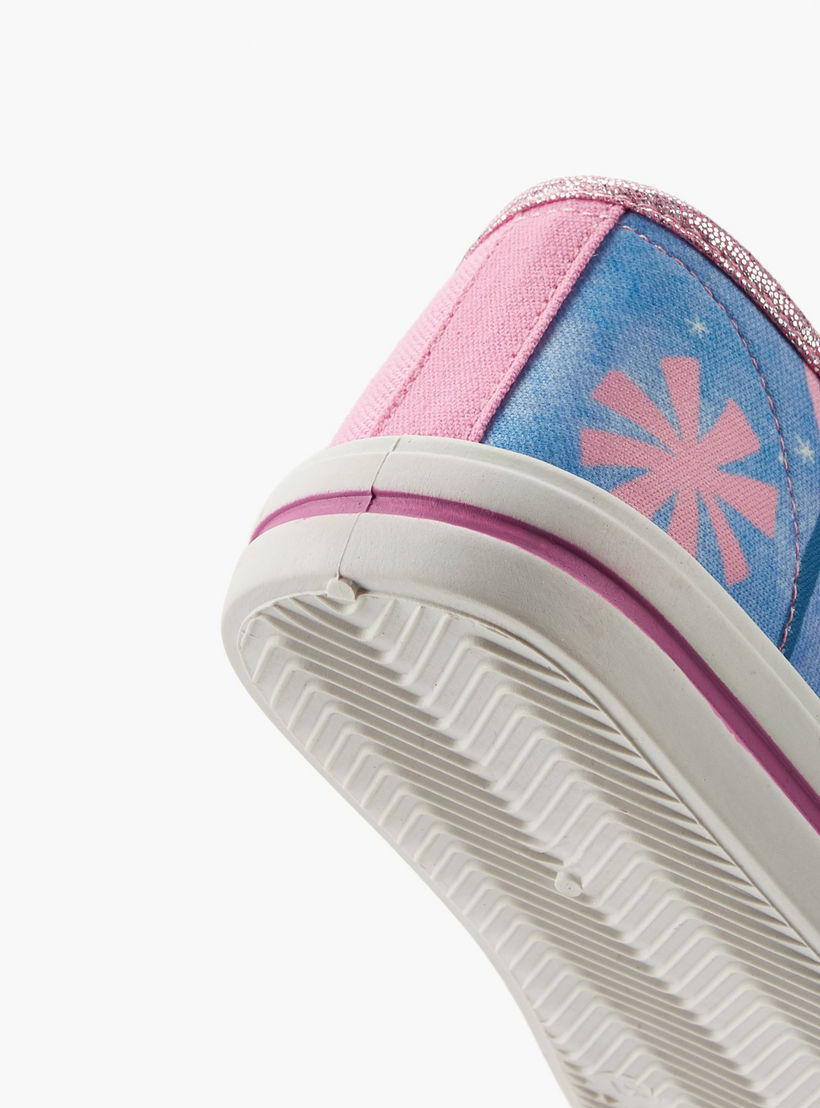 حذاء سنيكرز كانفاس بطبعات فروزن للبنات-girls-shoes-sneakers-image-5