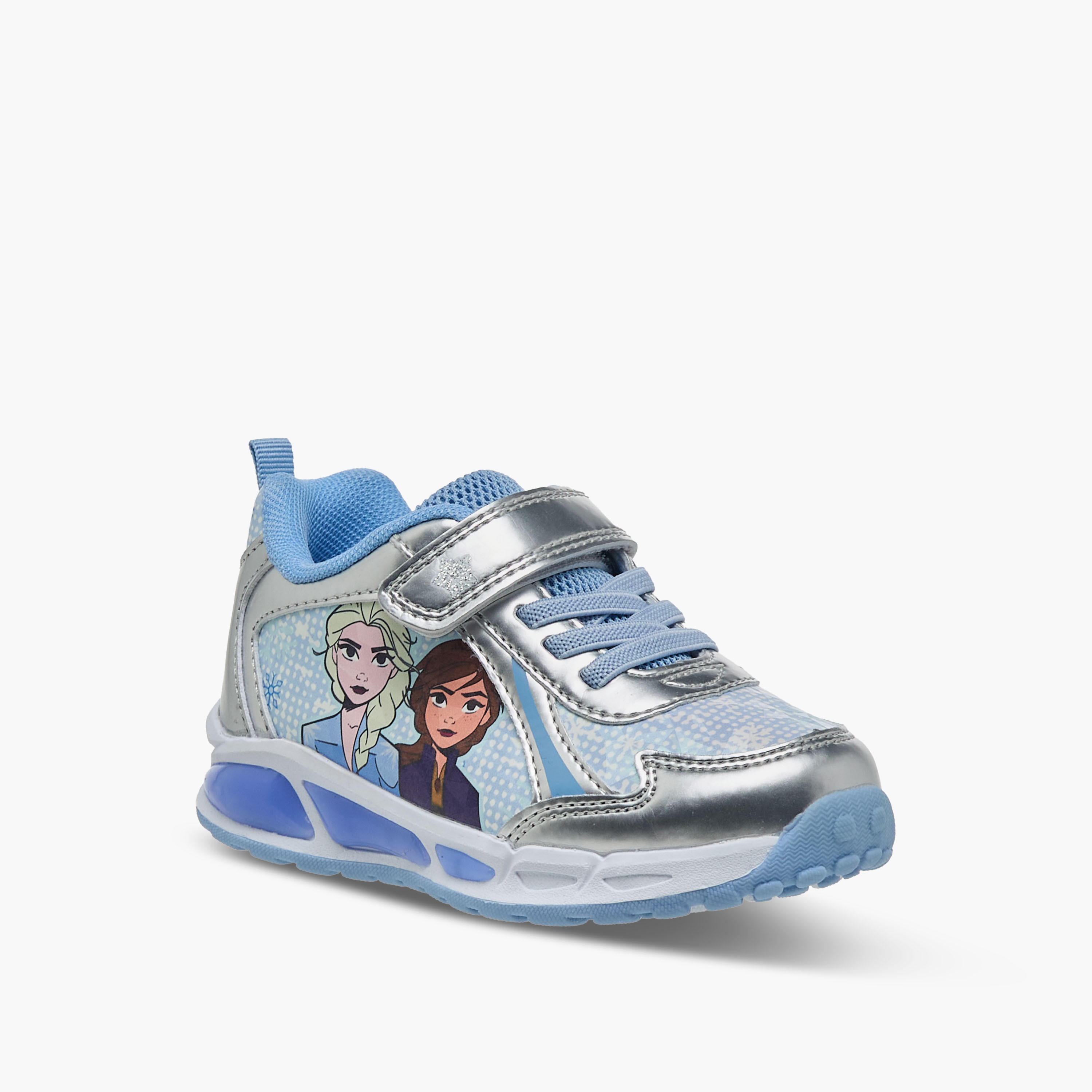 Disney Girls Frozen Light-Up Sneakers-girls-shoes-sneakers-image-2