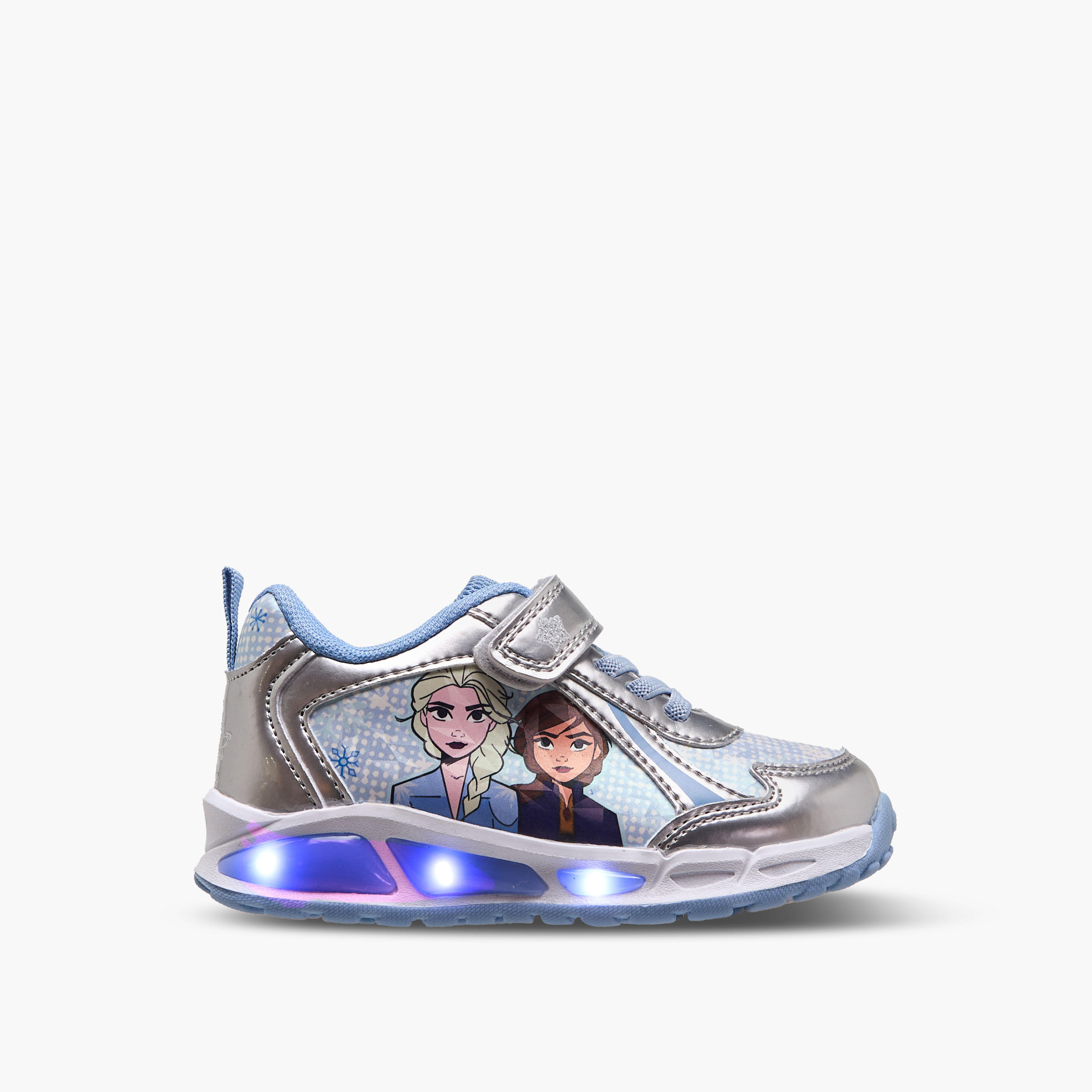 Disney Girls Frozen Light-Up Sneakers-girls-shoes-sneakers-image-4