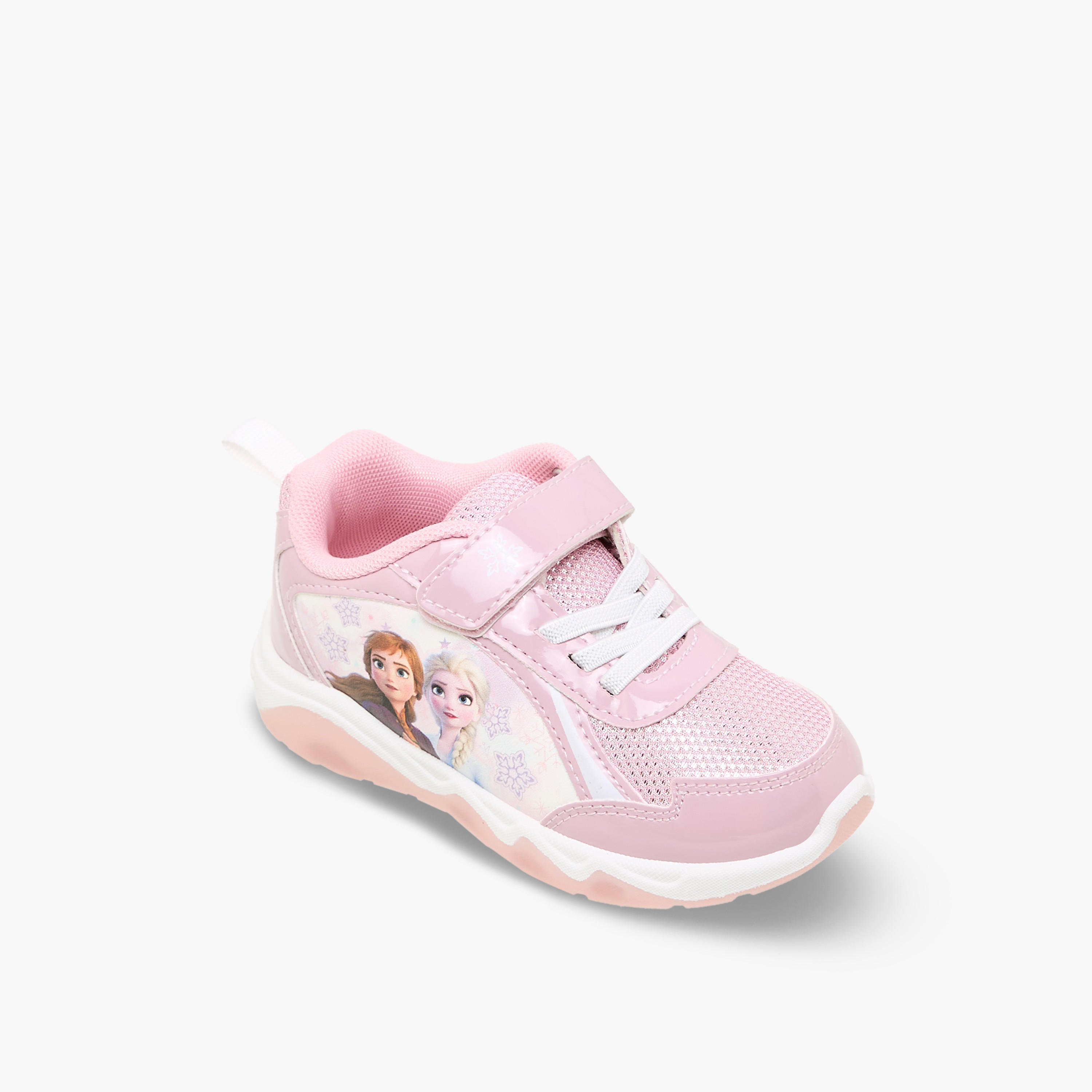 Disney Girls Frozen Print Light-Up Sneakers-girls-shoes-sneakers-image-2