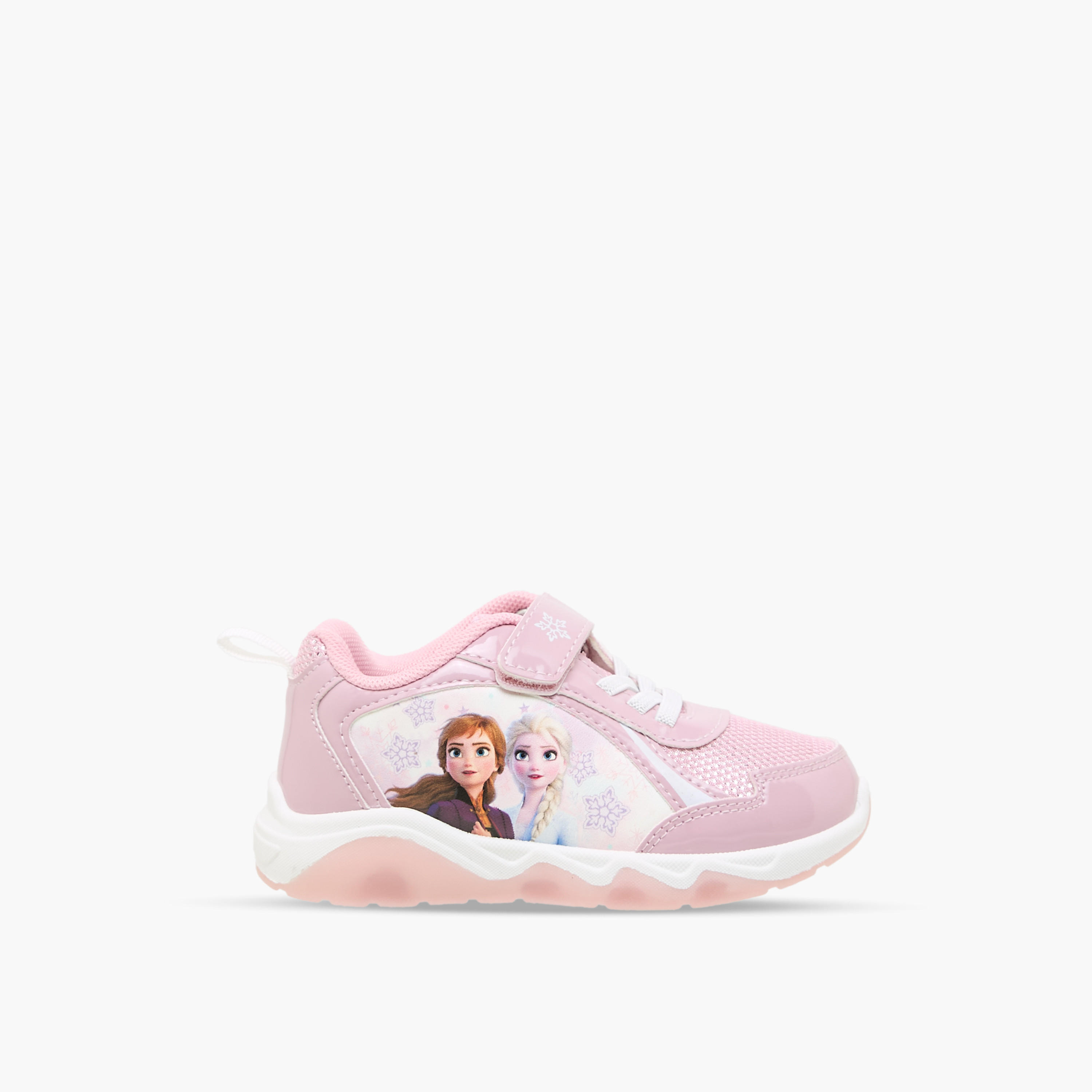 Disney Girls Frozen Print Light-Up Sneakers-girls-shoes-sneakers-image-3