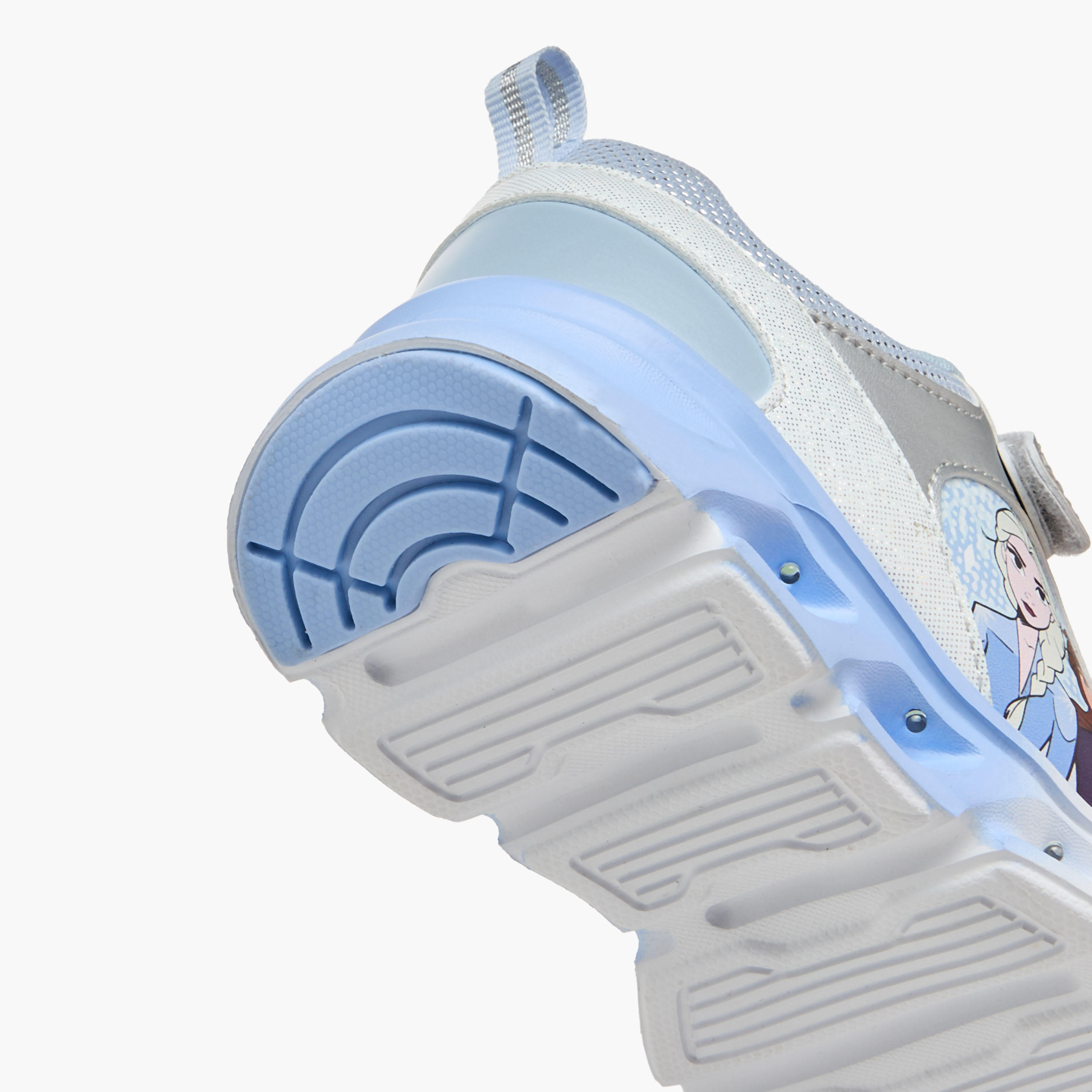 Disney Girls Frozen Print Light-Up Ankle Sneakers-girls-shoes-sneakers-image-5