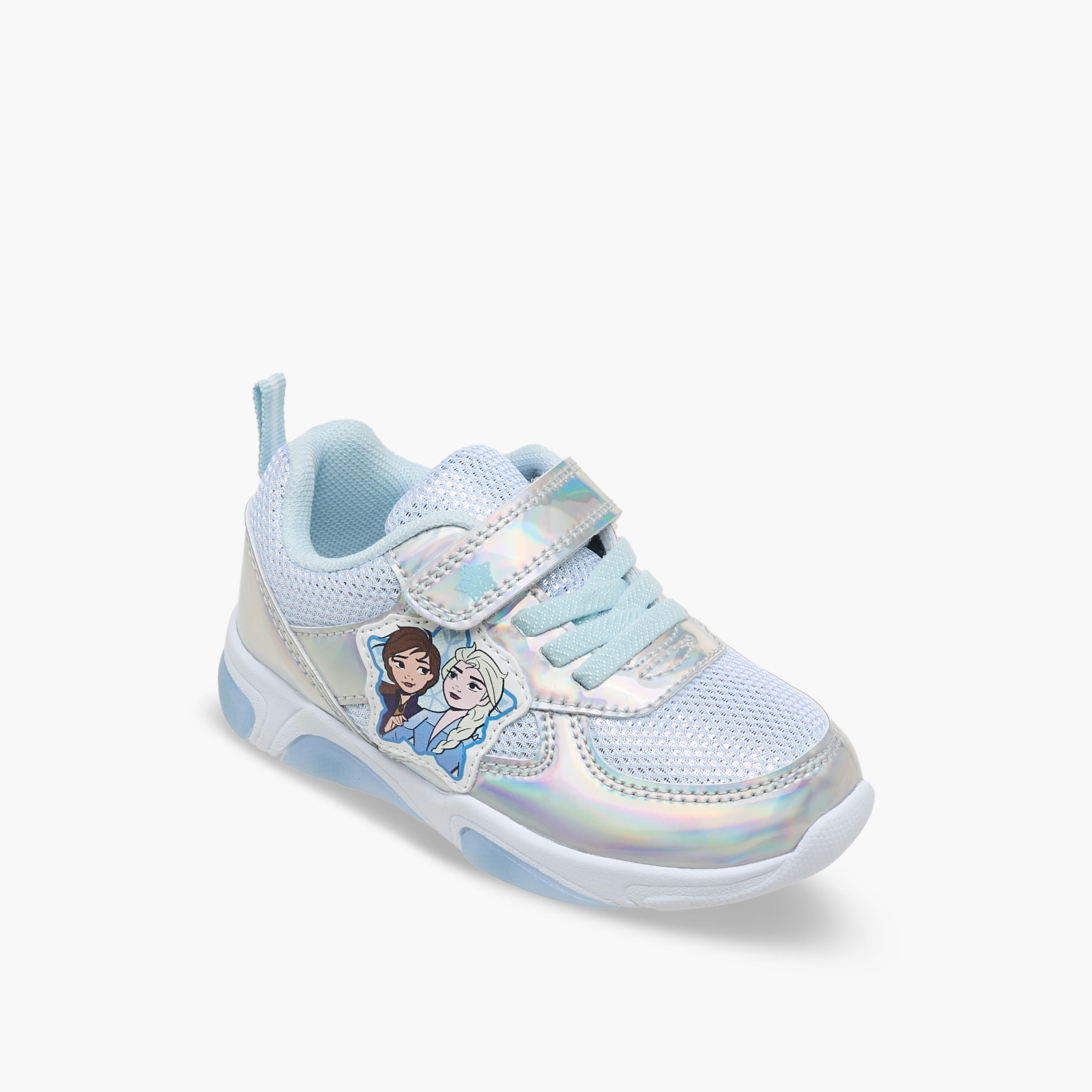Disney Girls Frozen Print Light-Up Sneakers-girls-shoes-sneakers-image-2
