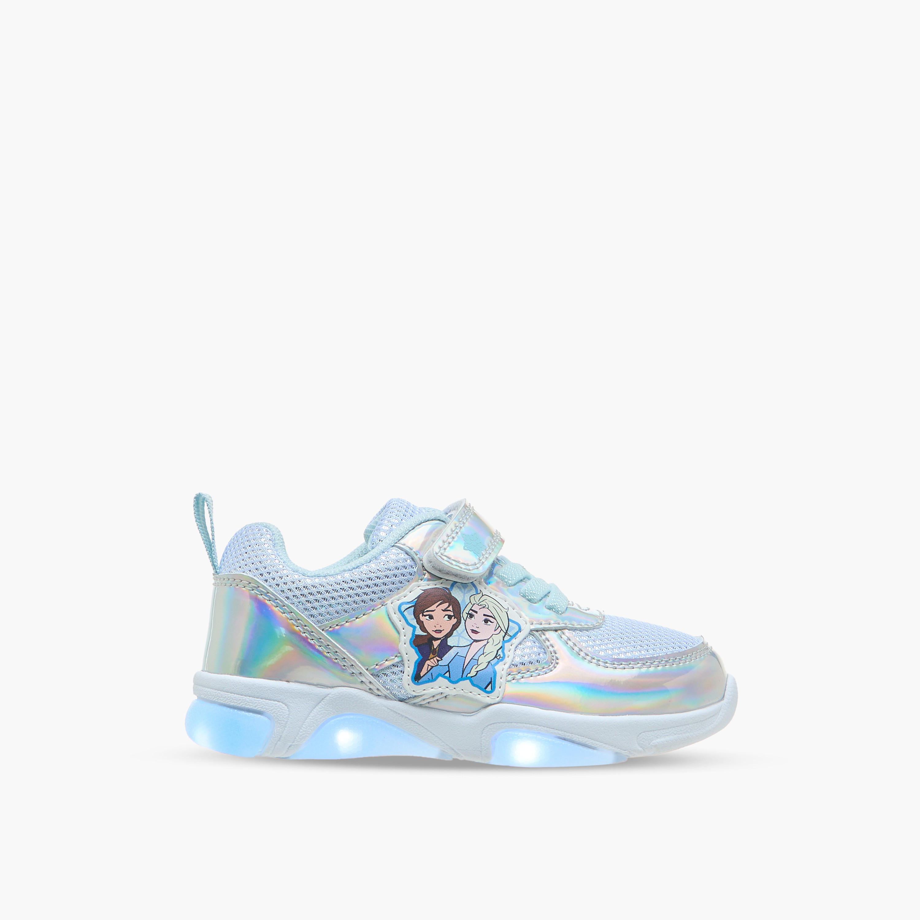 Disney Girls Frozen Print Light-Up Sneakers-girls-shoes-sneakers-image-6