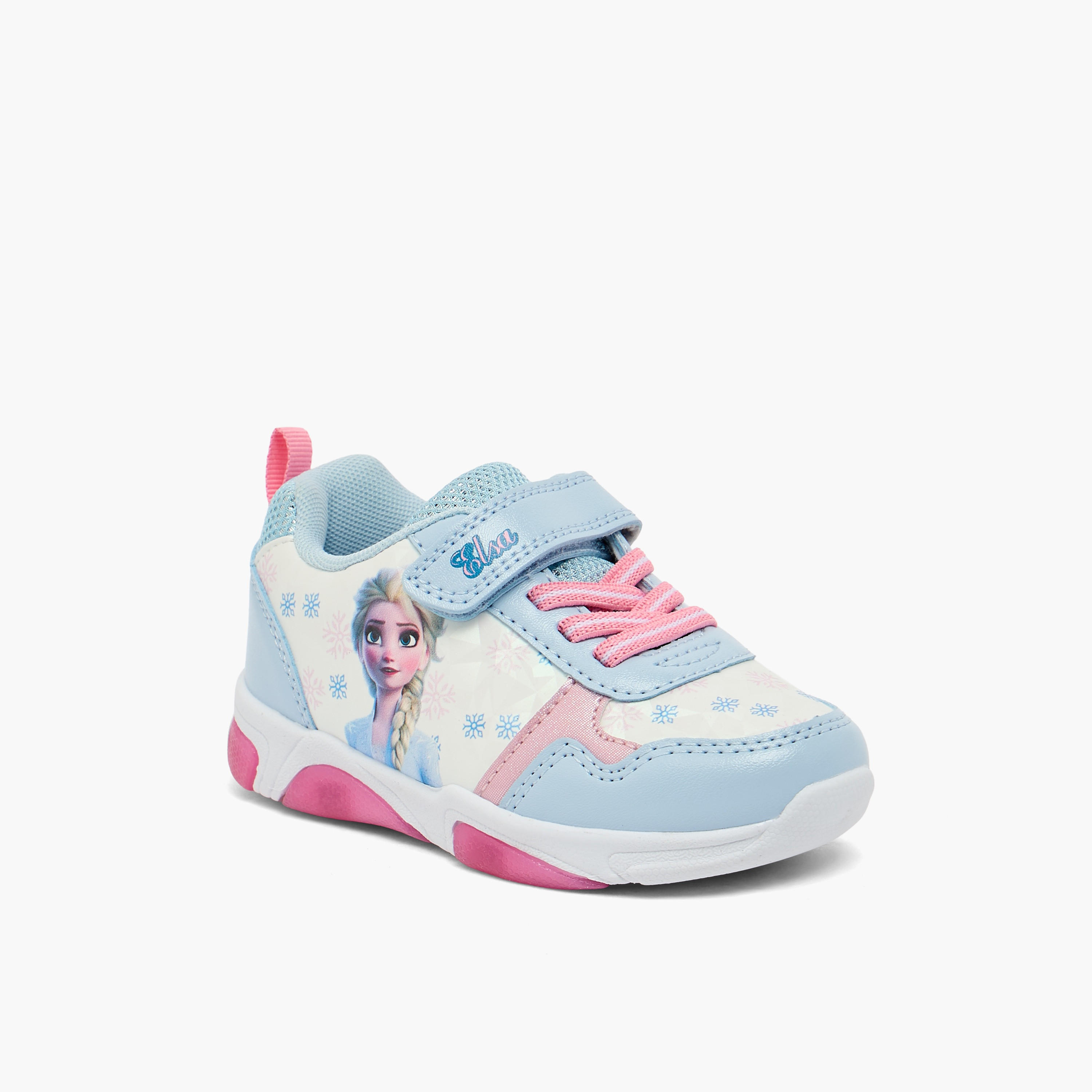 حذاء سنيكرز للكاحل بإضاءة للبنات بطبعة إلسا من ديزني-girls-shoes-sneakers-image-2