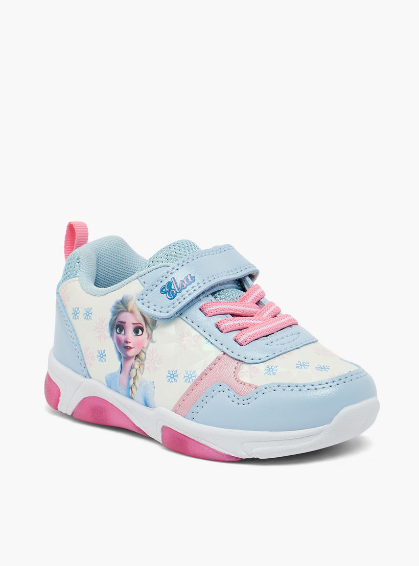 حذاء سنيكرز للكاحل بإضاءة للبنات بطبعة إلسا من ديزني-girls-shoes-sneakers-image-2