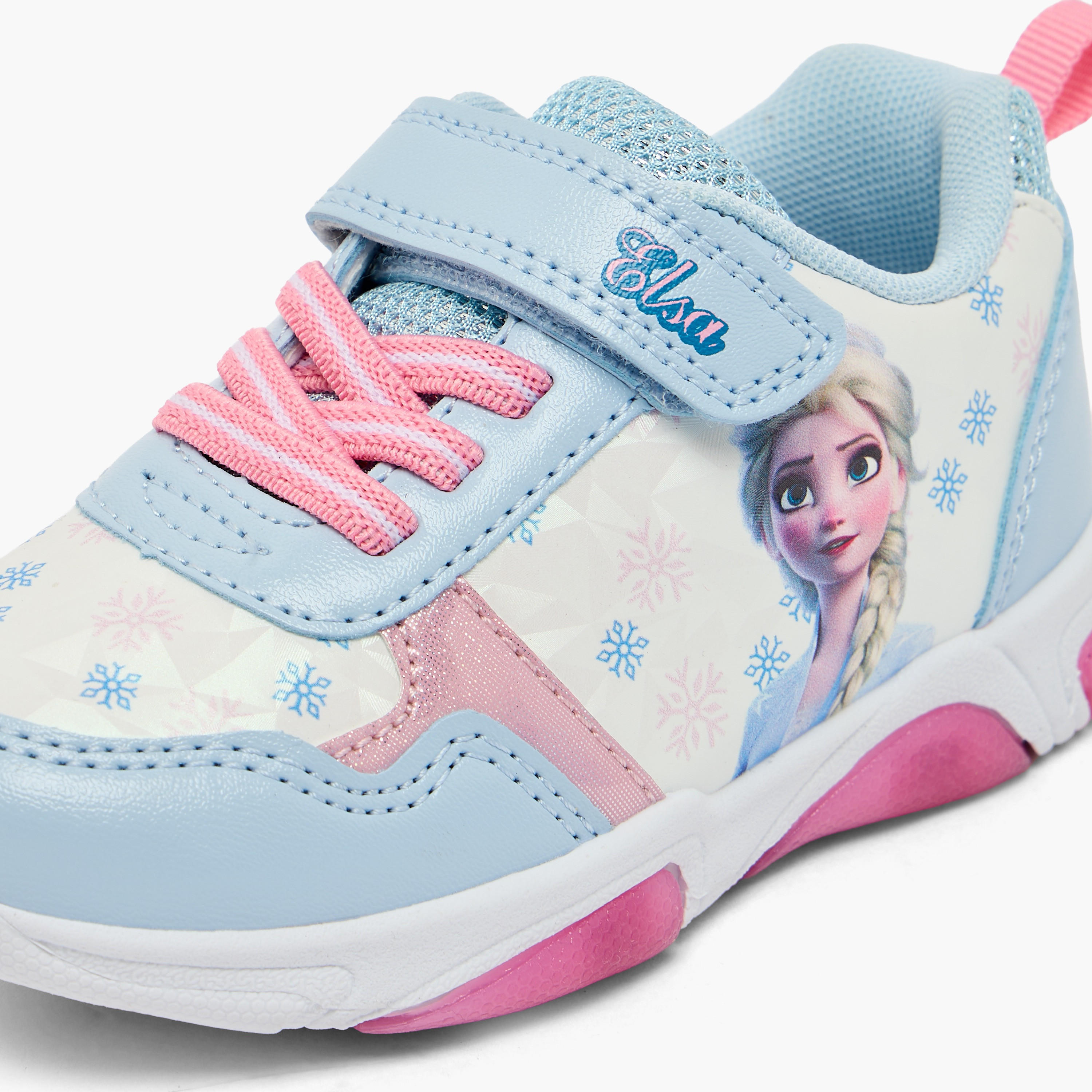 حذاء سنيكرز للكاحل بإضاءة للبنات بطبعة إلسا من ديزني-girls-shoes-sneakers-image-4