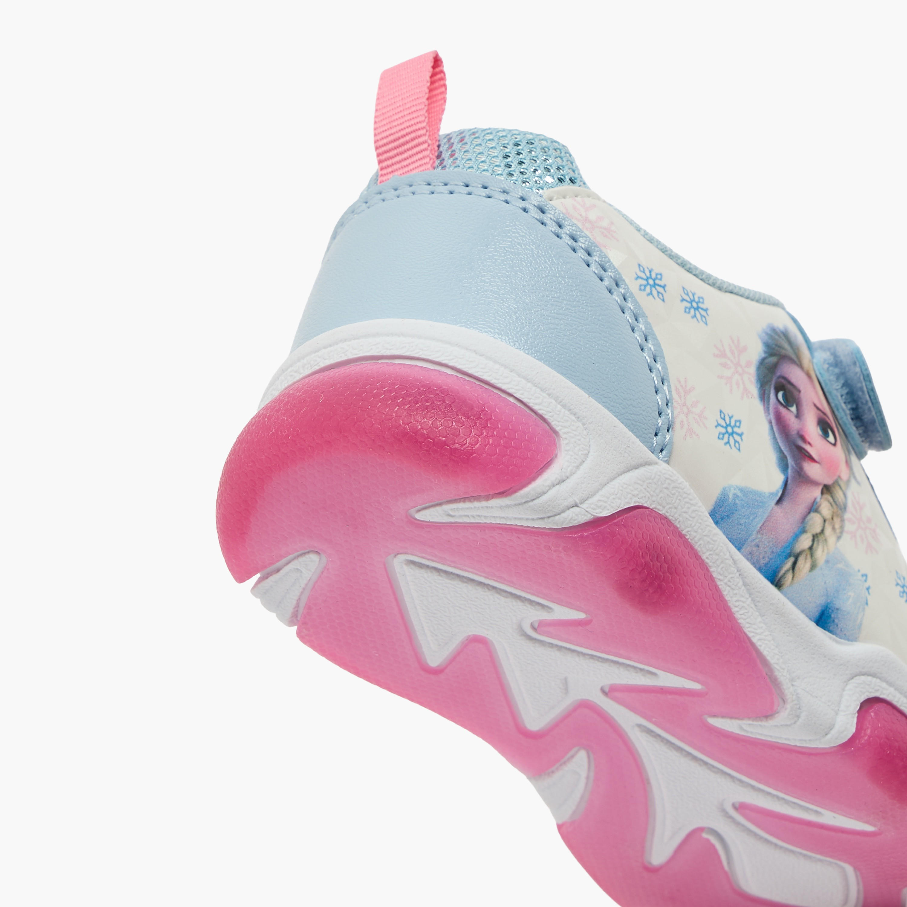 حذاء سنيكرز للكاحل بإضاءة للبنات بطبعة إلسا من ديزني-girls-shoes-sneakers-image-5