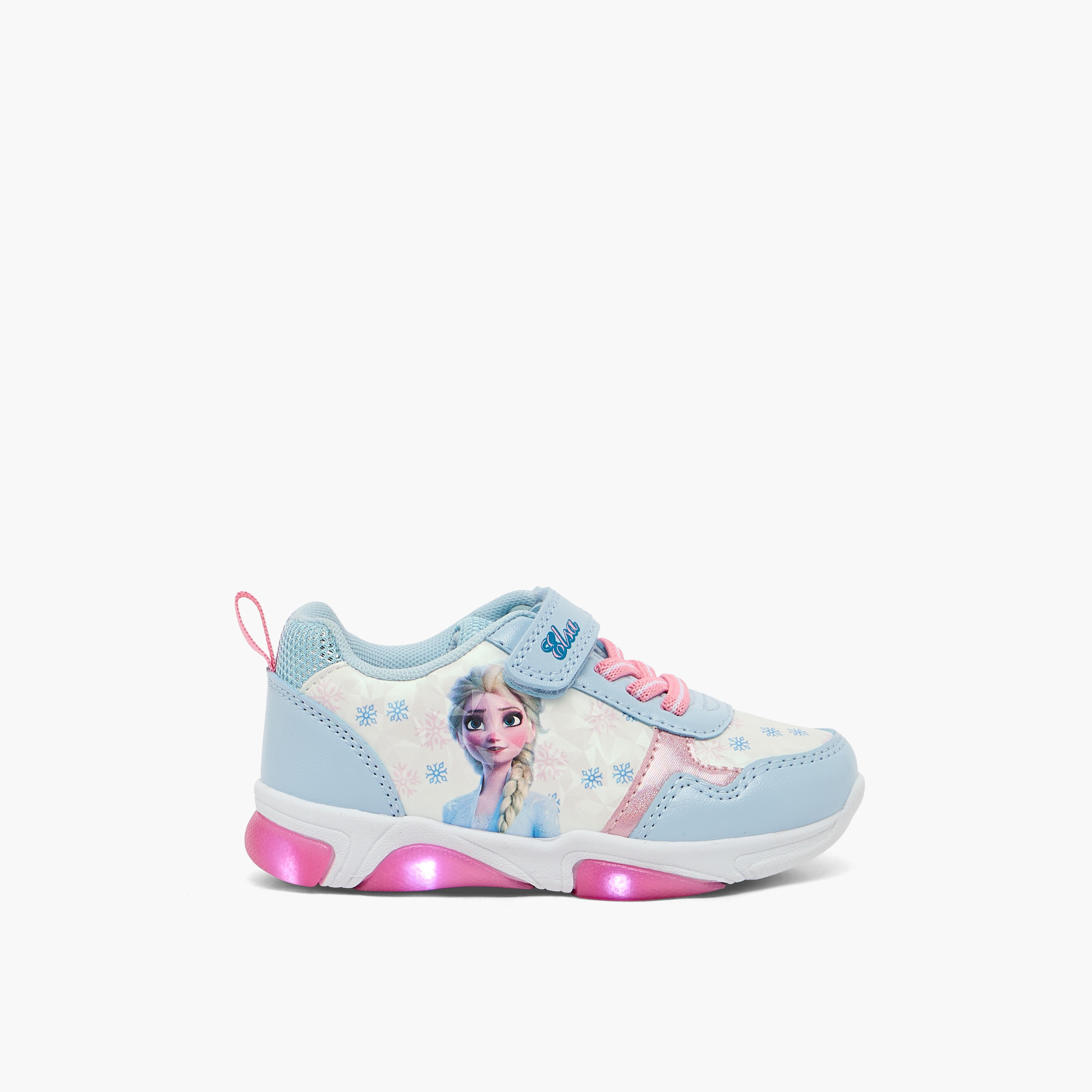 حذاء سنيكرز للكاحل بإضاءة للبنات بطبعة إلسا من ديزني-girls-shoes-sneakers-image-6