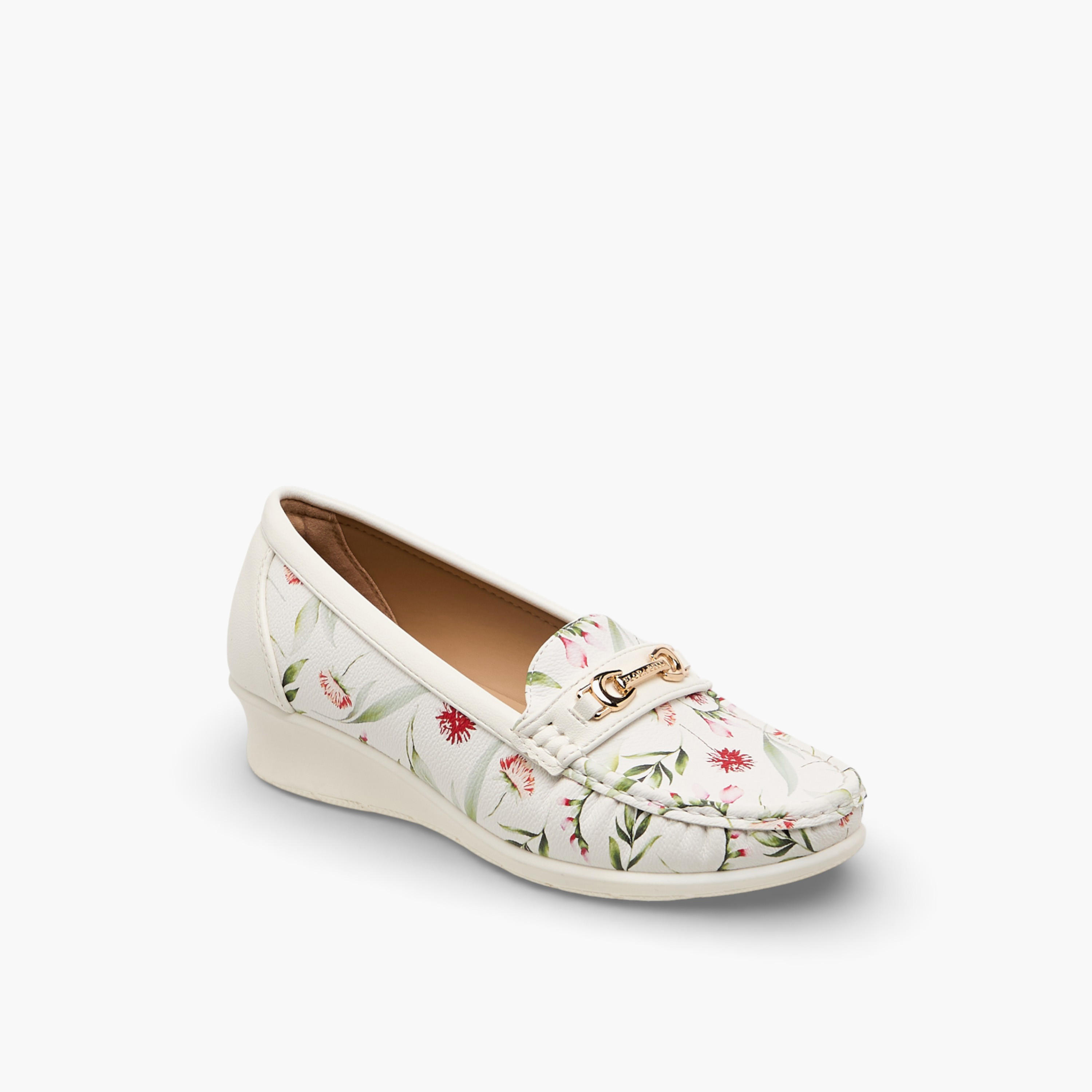 Flora Bella Women Floral Print Wedge Heel Loafers-women-shoes-loafersandmoccasins-image-2