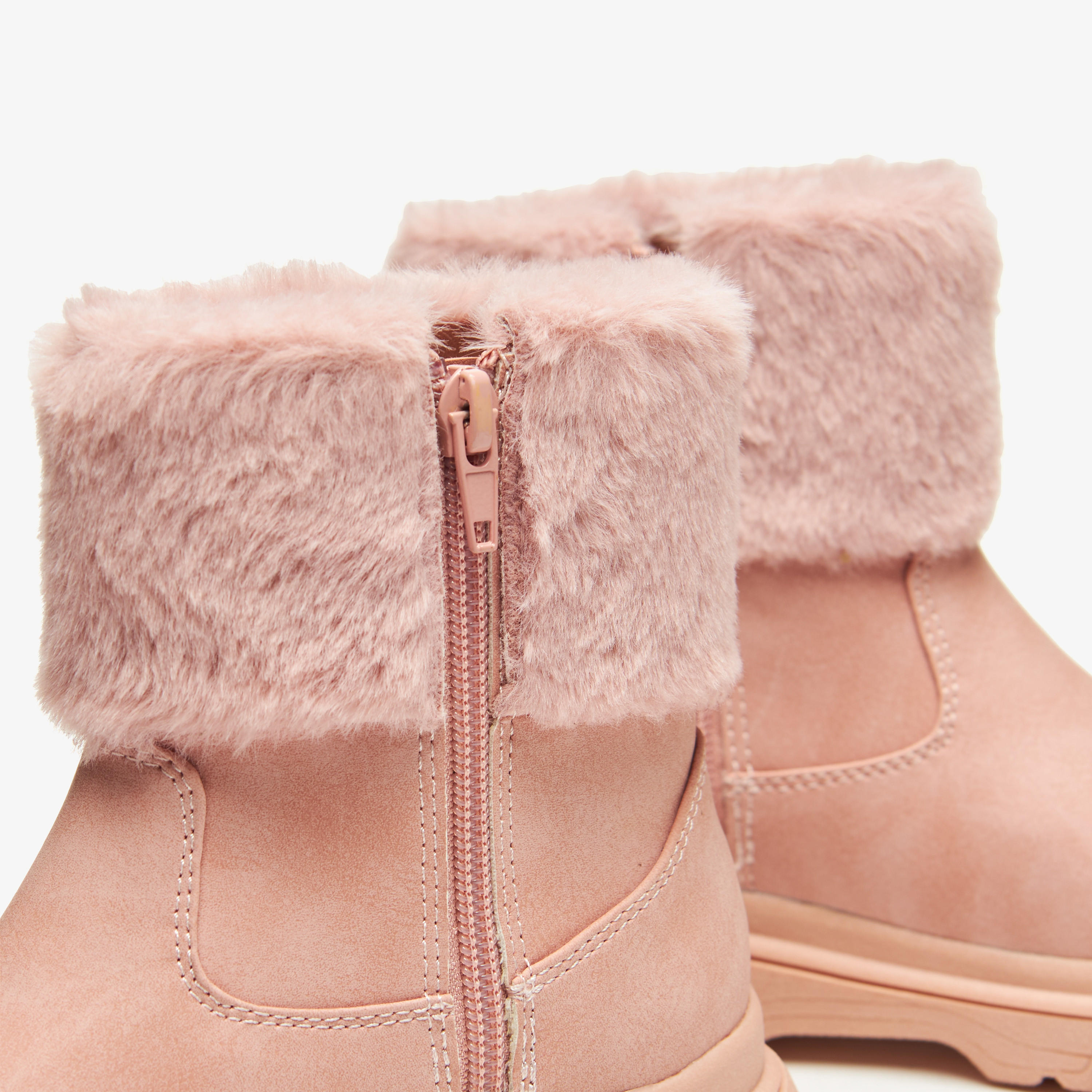 Little Missy High Cut Boots with Zip Closure-girls-shoes-boots-image-3
