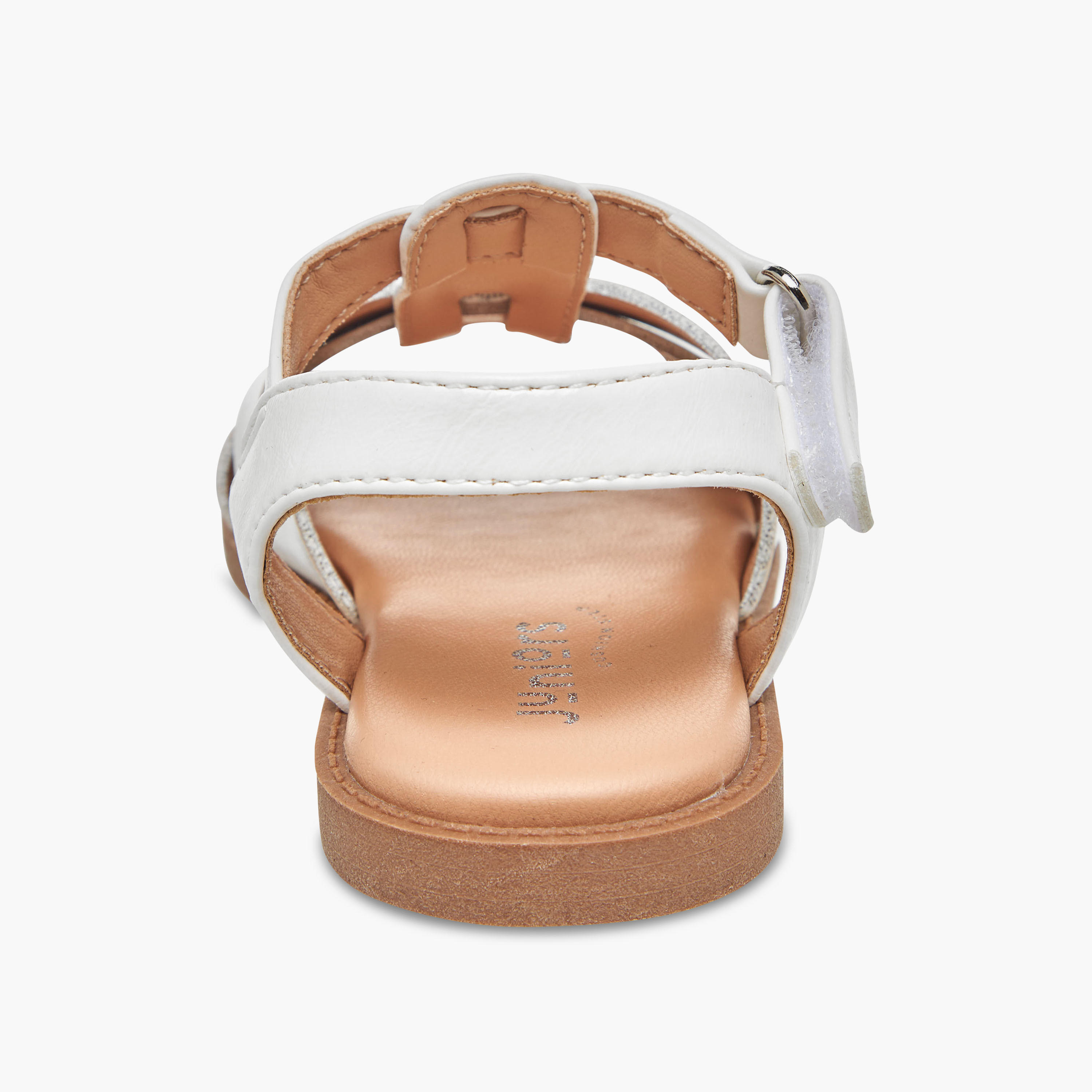 Juniors Girls Hook and Loop Strap Sandals-girls-shoes-sandals-image-4