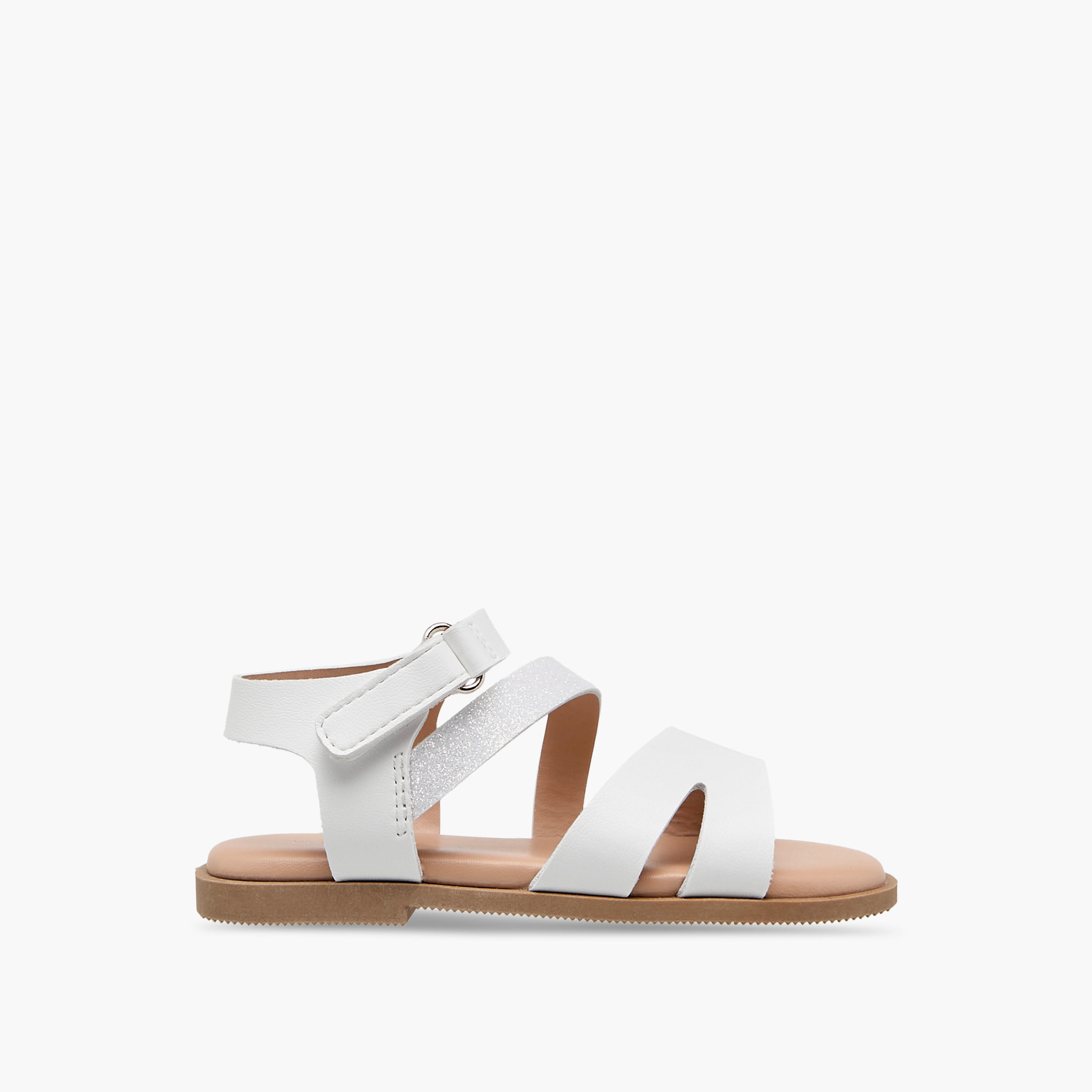 صندل بحزام وشريط إغلاق لاصق من فلورا بيلا-girls-shoes-sandals-image-2