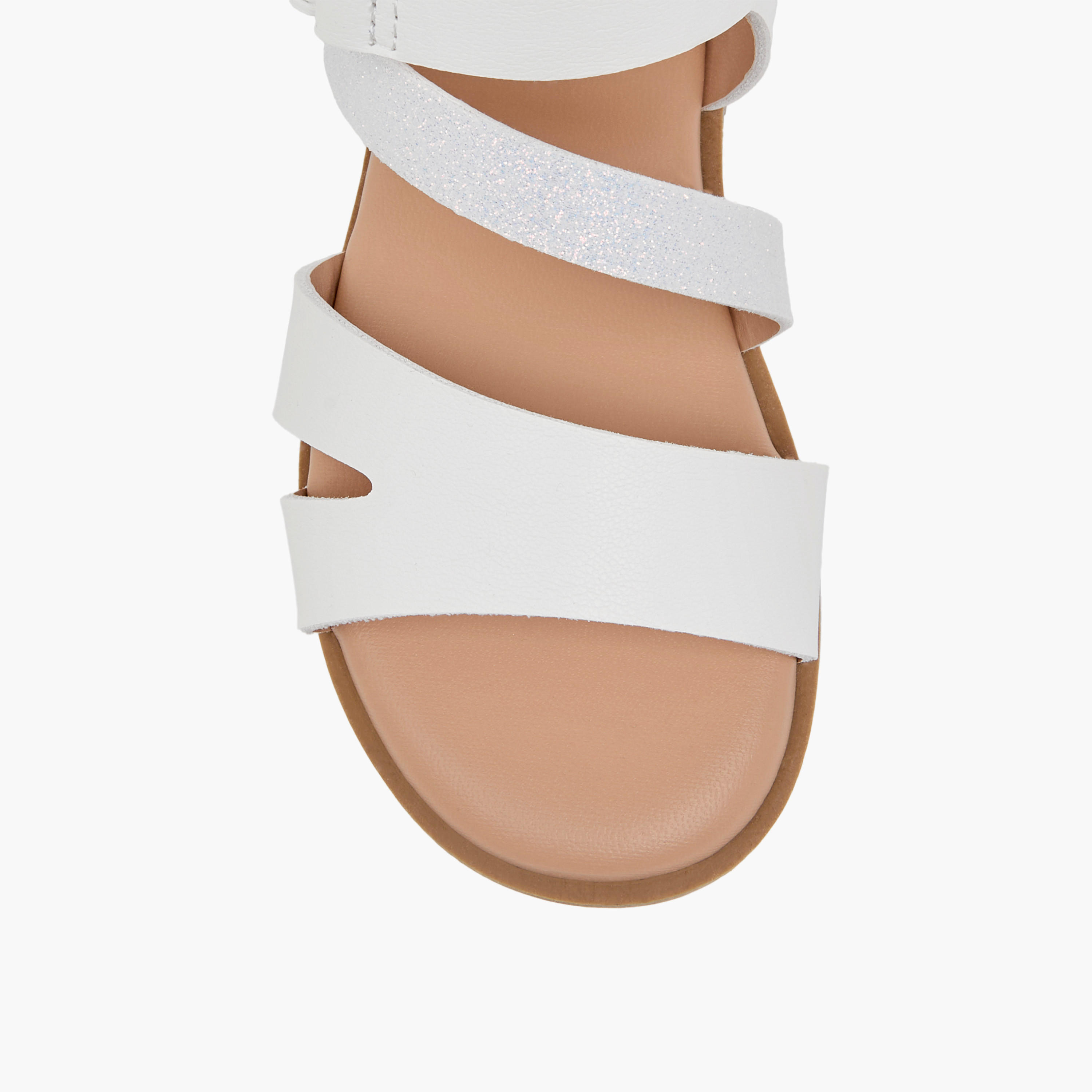 صندل بحزام وشريط إغلاق لاصق من فلورا بيلا-girls-shoes-sandals-image-3