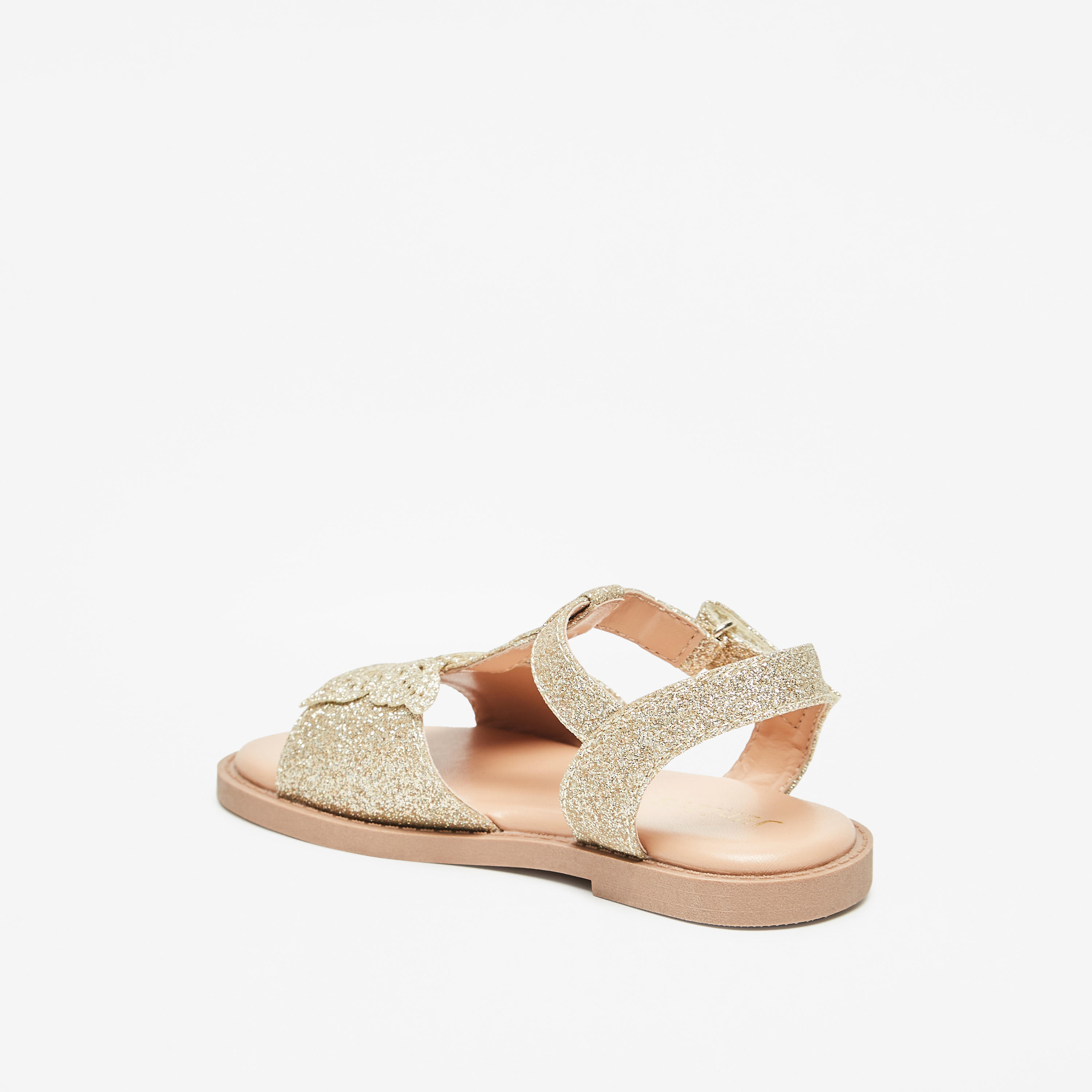 صندل بشريط إغلاق وزخارف فراشة من جونيورز-girls-shoes-sandals-image-12