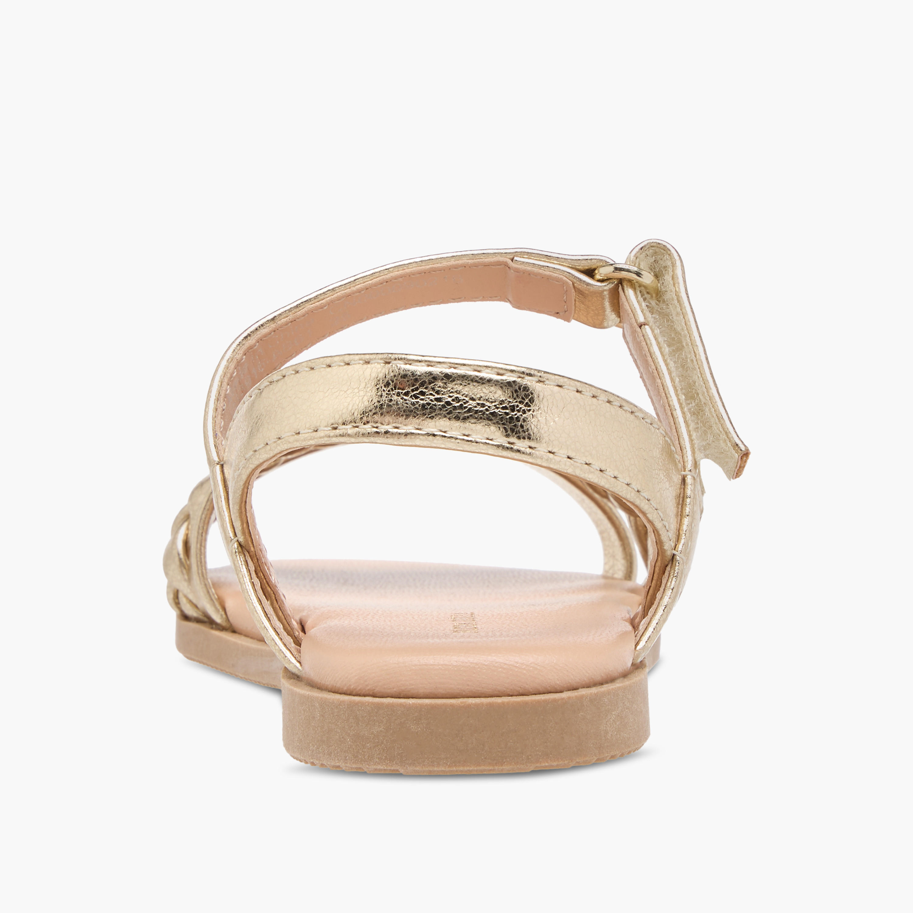 Flora Bella Braided Sandals with Hook and Loop Closure-girls-shoes-sandals-image-4