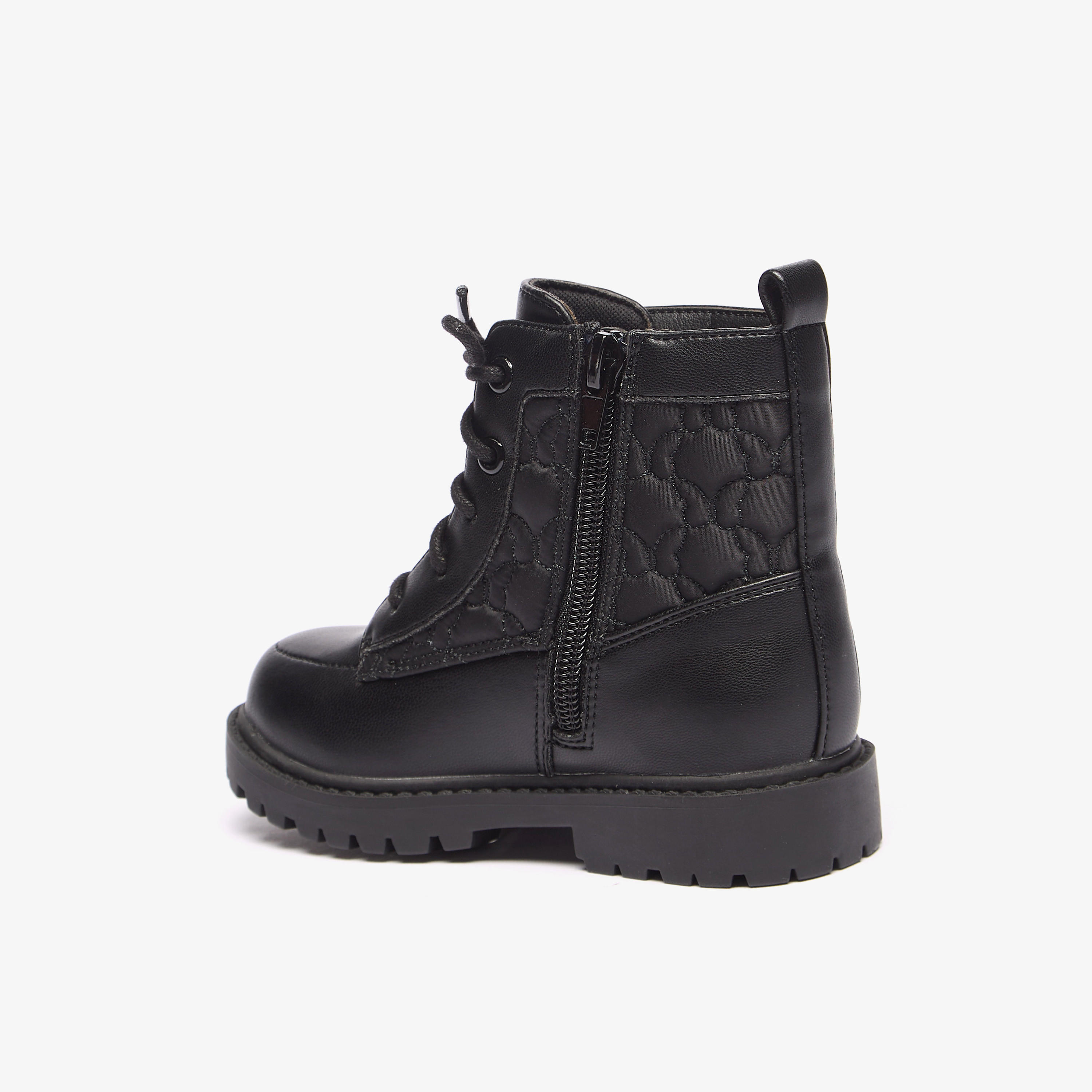بوت مبطّن بِرقبة عالية ورِباط إغلاق من فلورا بيلا-girls-shoes-boots-image-7