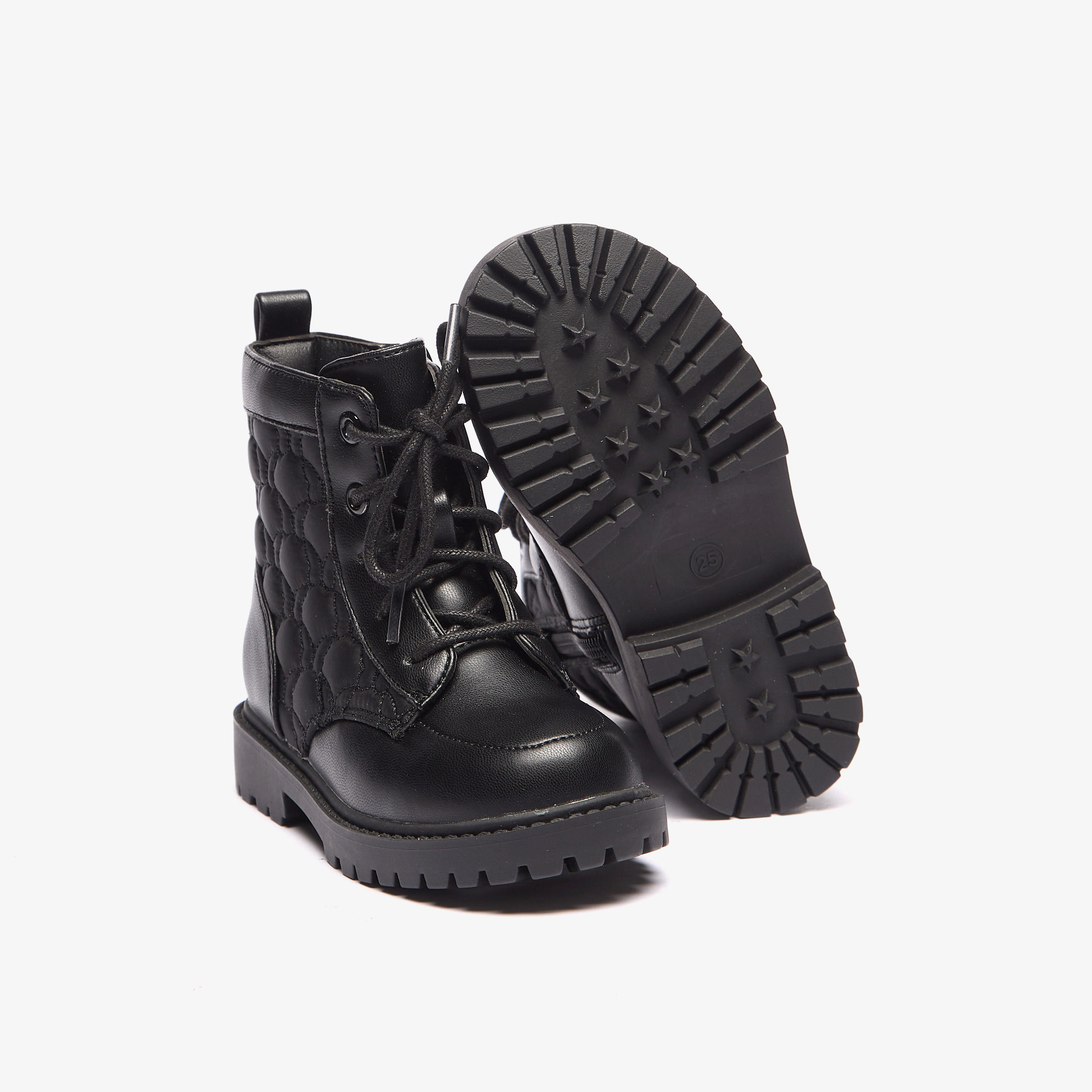 بوت مبطّن بِرقبة عالية ورِباط إغلاق من فلورا بيلا-girls-shoes-boots-image-9