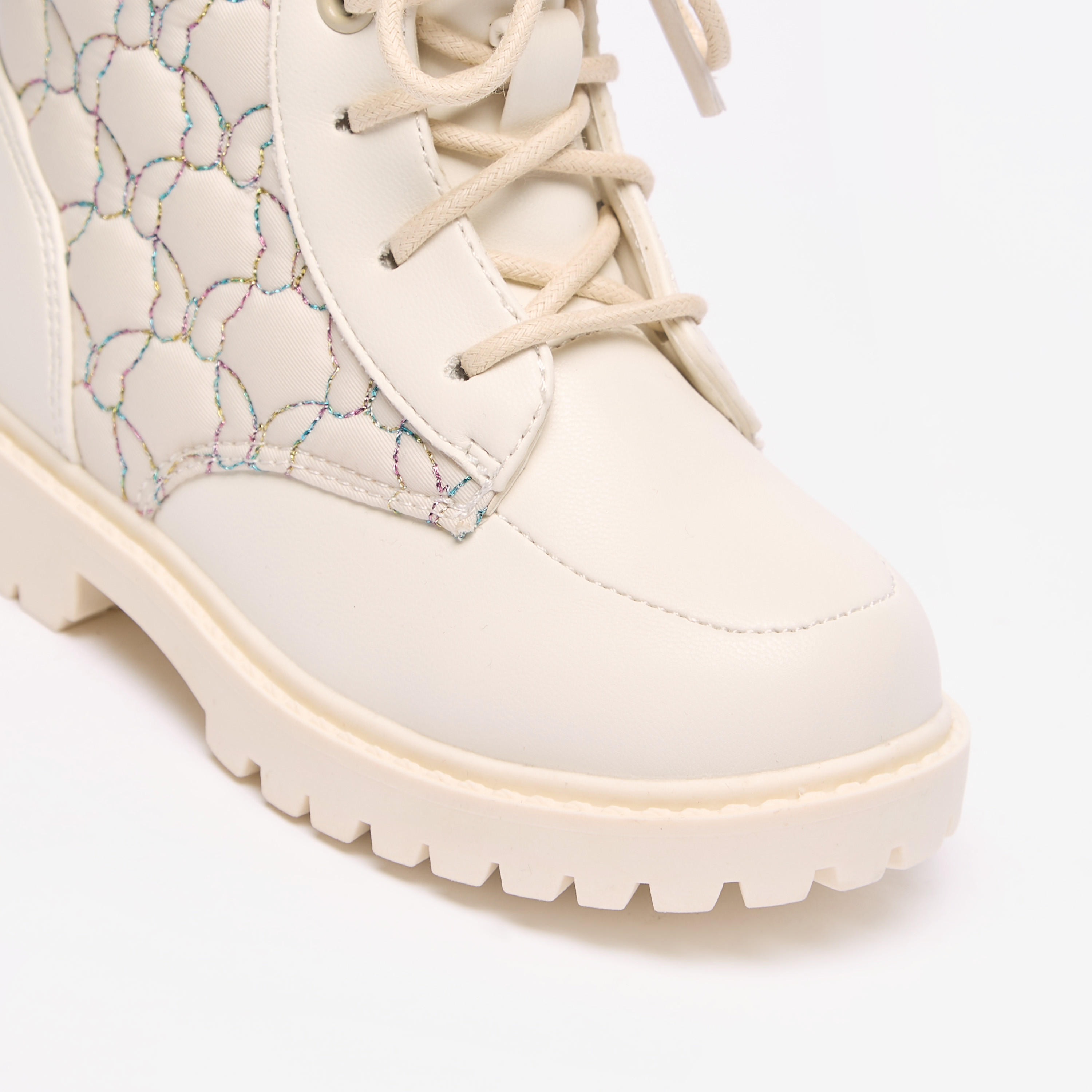 بوت مبطّن بِرقبة عالية ورِباط إغلاق من فلورا بيلا-girls-shoes-boots-image-5