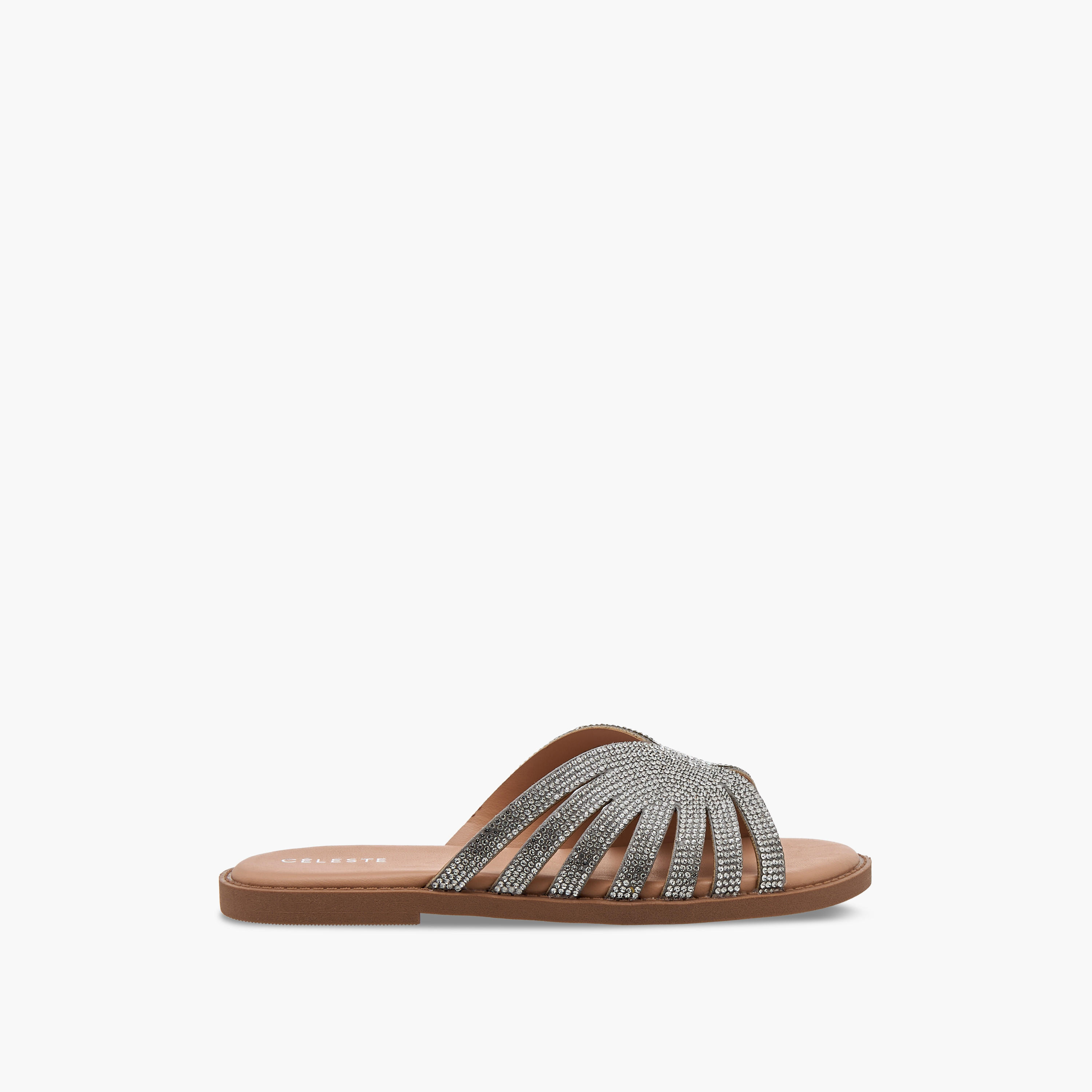 صندل مسطح مزين سهل الارتداء للبنات من سيليست - G14895-AA70-girls-shoes-sandals-image-2