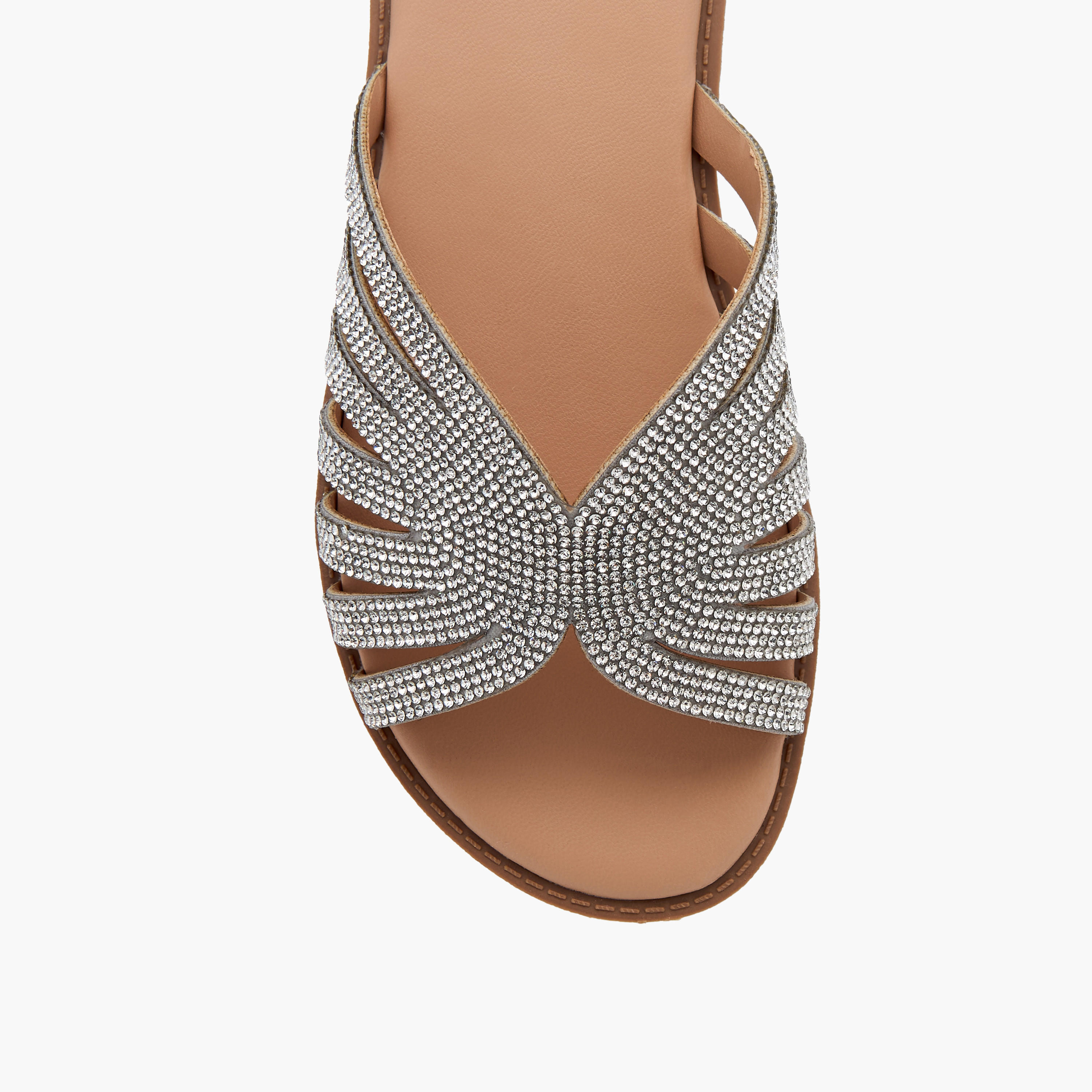 صندل مسطح مزين سهل الارتداء للبنات من سيليست - G14895-AA70-girls-shoes-sandals-image-3