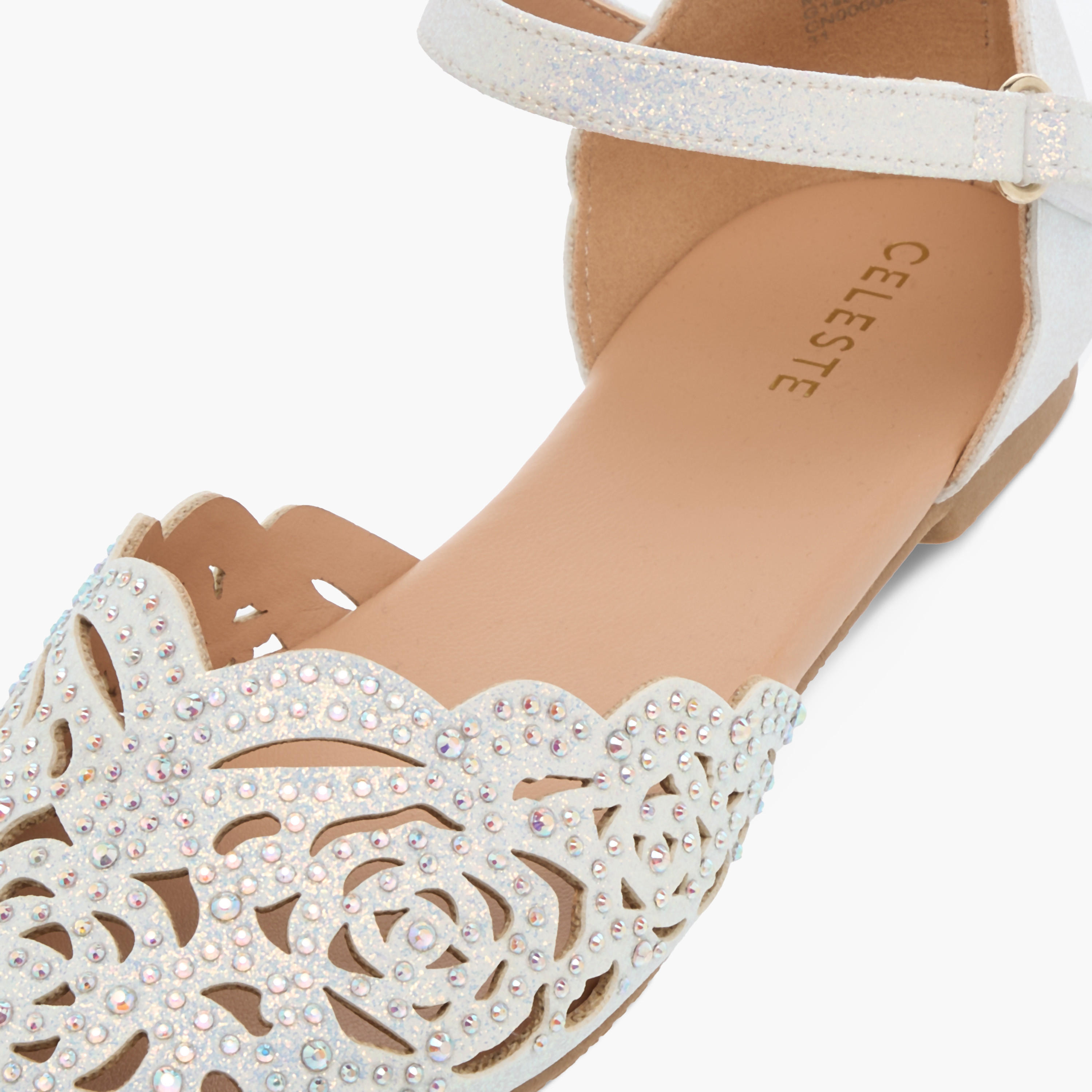 حذاء باليرينا مزيّن بشريط إغلاق لاصق للبنات من سيليست-girls-shoes-sandals-image-1