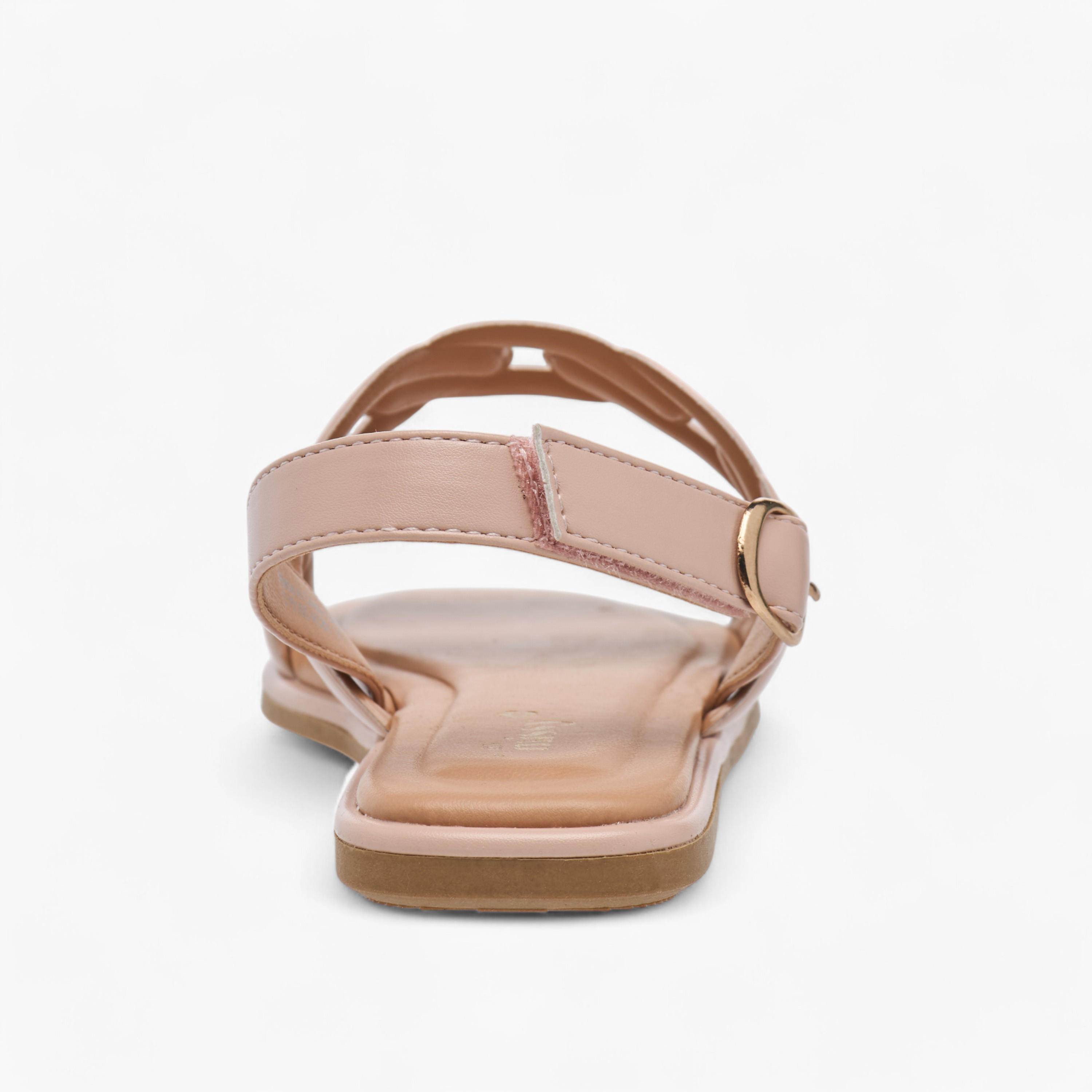 Little Missy Strappy Sandals with Hook and Loop Closure-girls-shoes-sandals-image-4