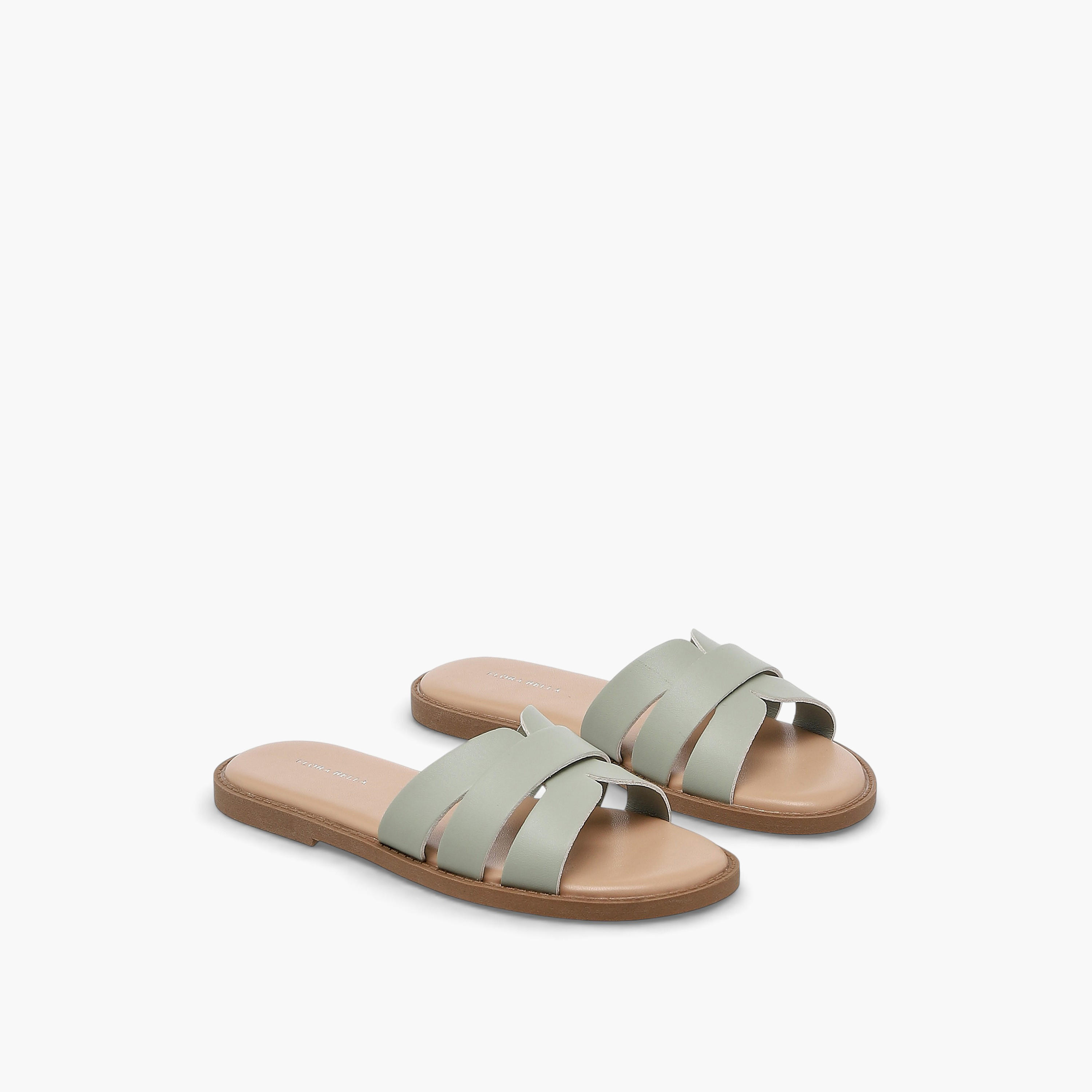 صندل مسطح سهل الارتداء للفتيات من فلورا بيلا-girls-shoes-sandals-image-1