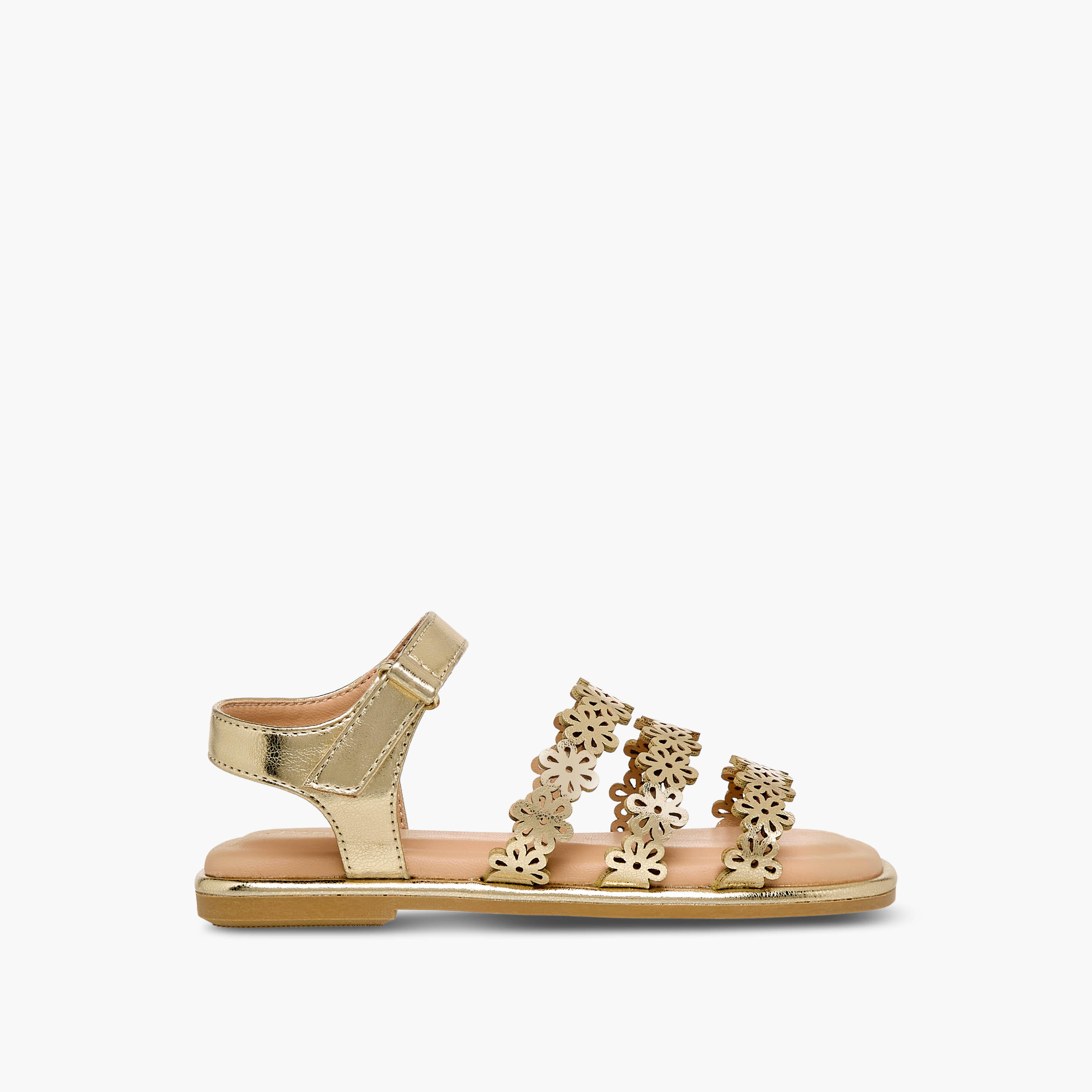 صندل بشريط إغلاق لاصق للبنات من جونيورز-girls-shoes-sandals-image-2