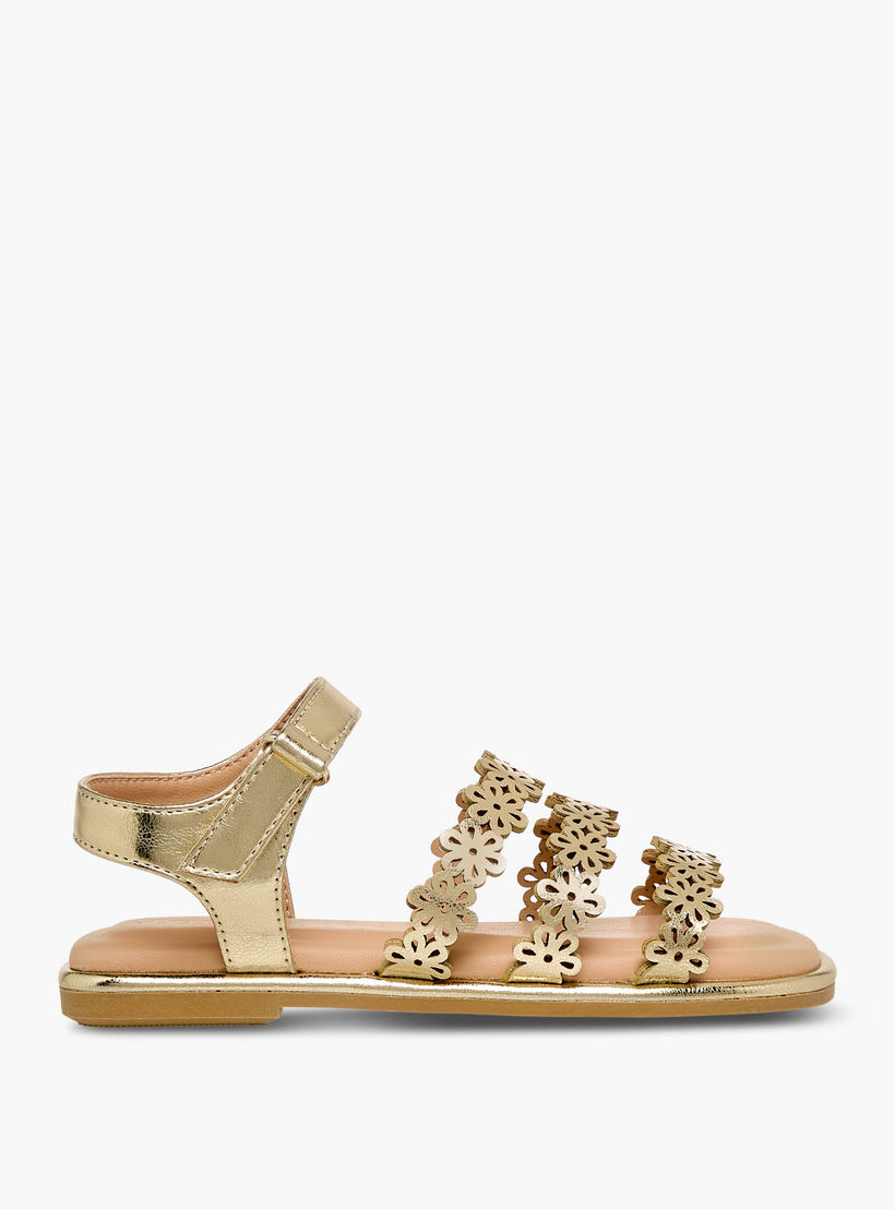 صندل بشريط إغلاق لاصق للبنات من جونيورز-girls-shoes-sandals-image-2