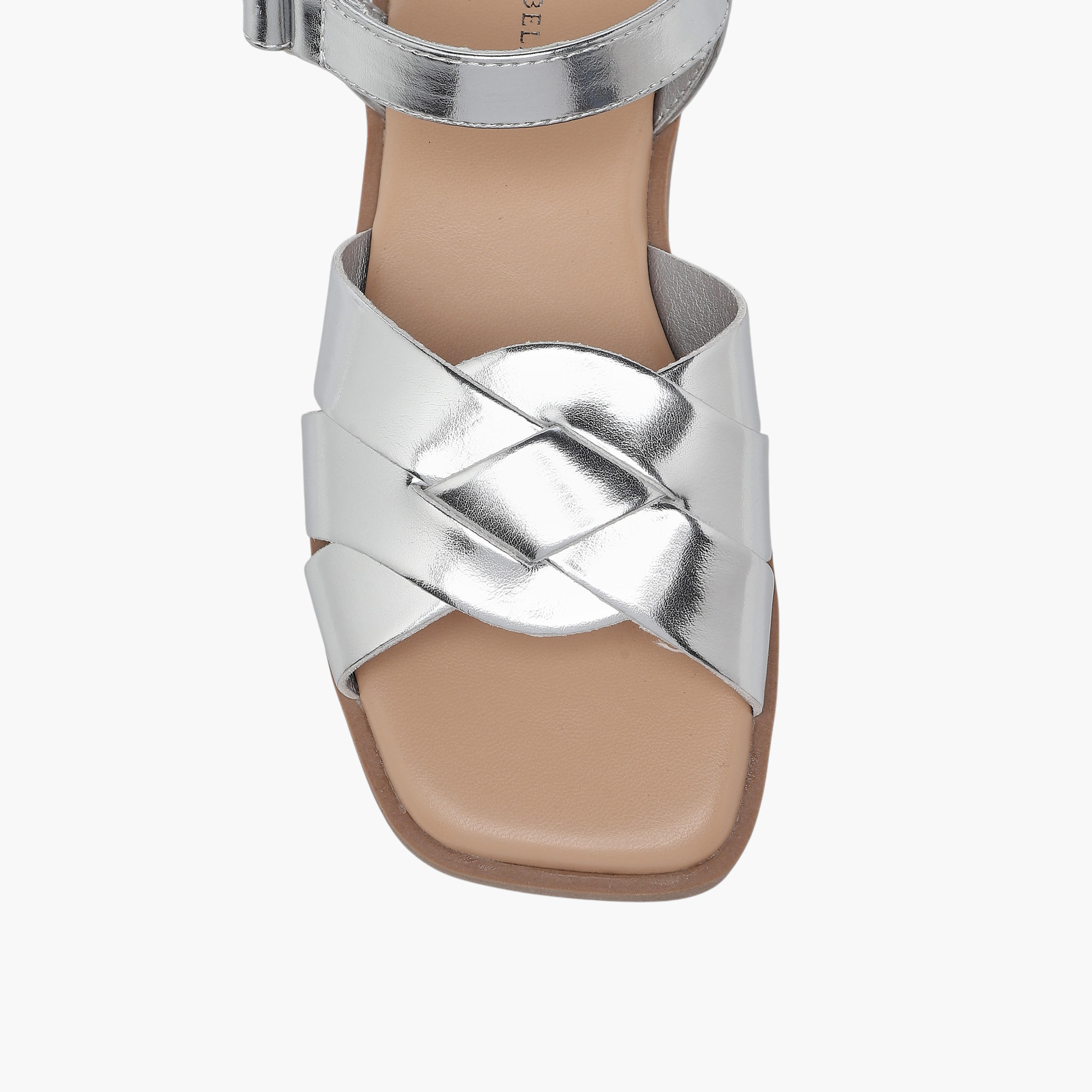 Flora Bella Girls Metallic Hook & Loop Sandals-girls-shoes-sandals-image-3