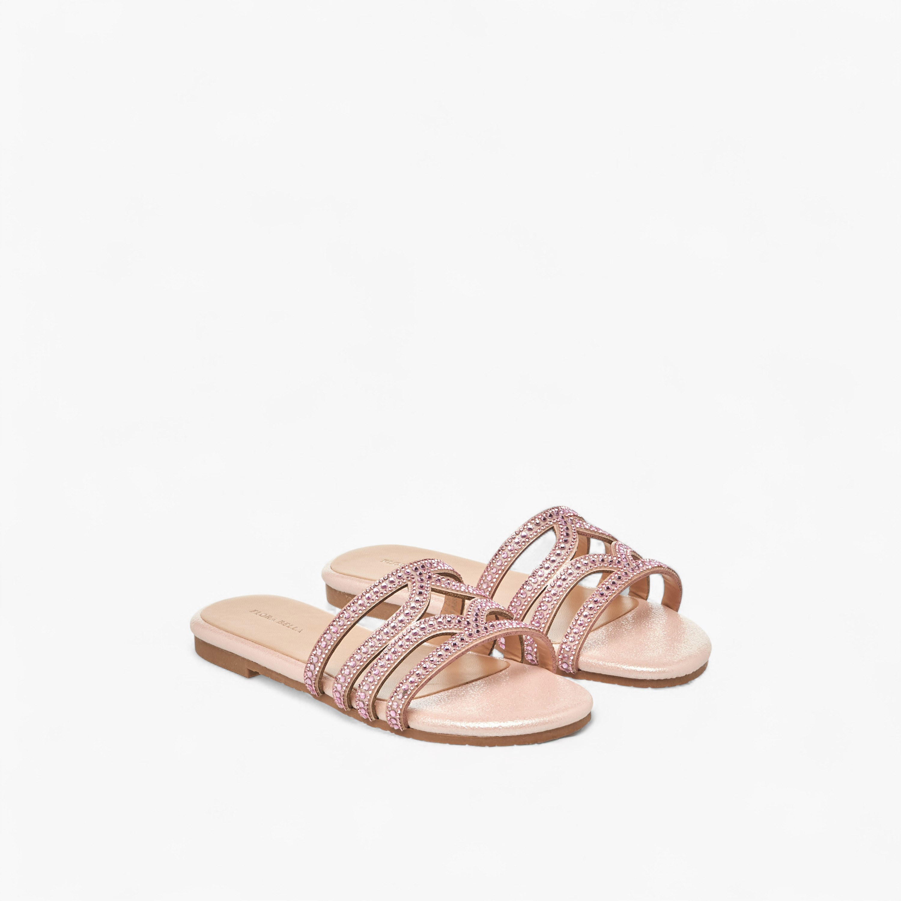 صندل مزين بالحجر للبنات من فلورا بيلا-girls-shoes-sandals-image-1