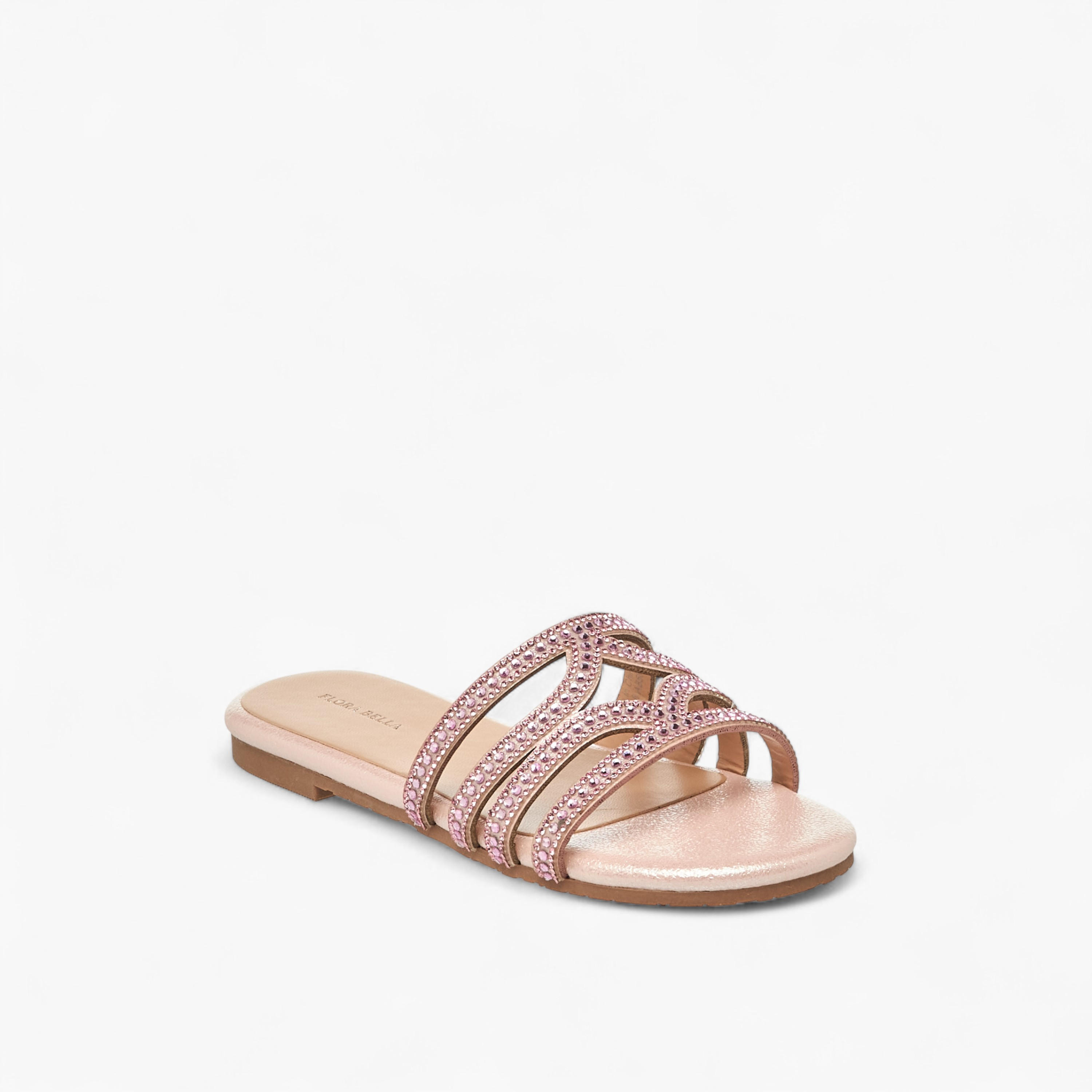 صندل مزين بالحجر للبنات من فلورا بيلا-girls-shoes-sandals-image-2