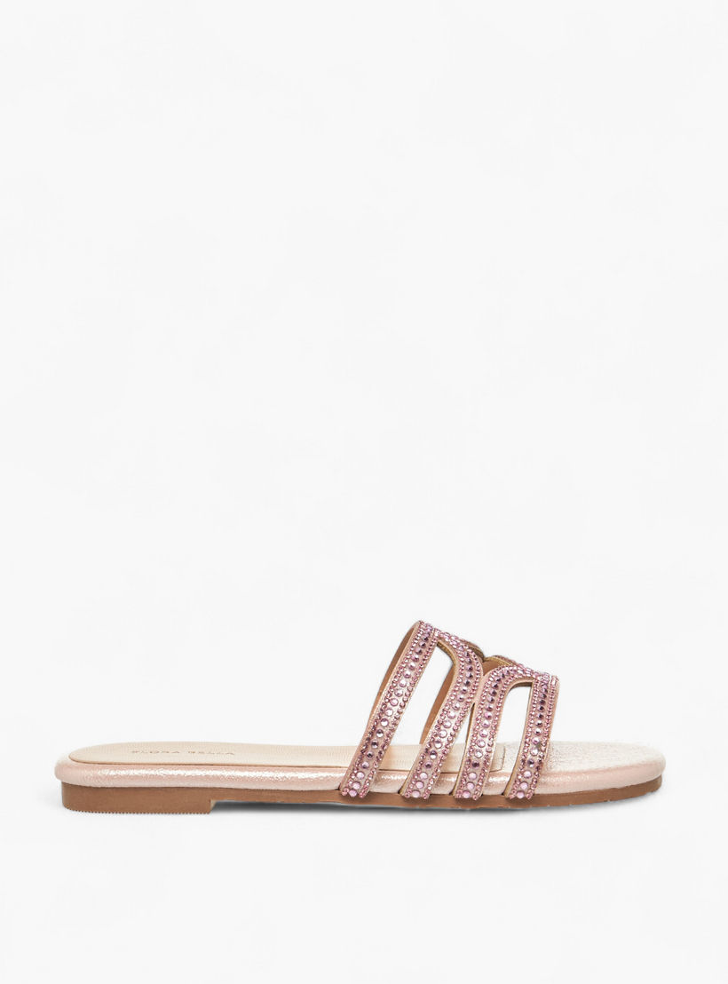 صندل مزين بالحجر للبنات من فلورا بيلا-girls-shoes-sandals-image-3