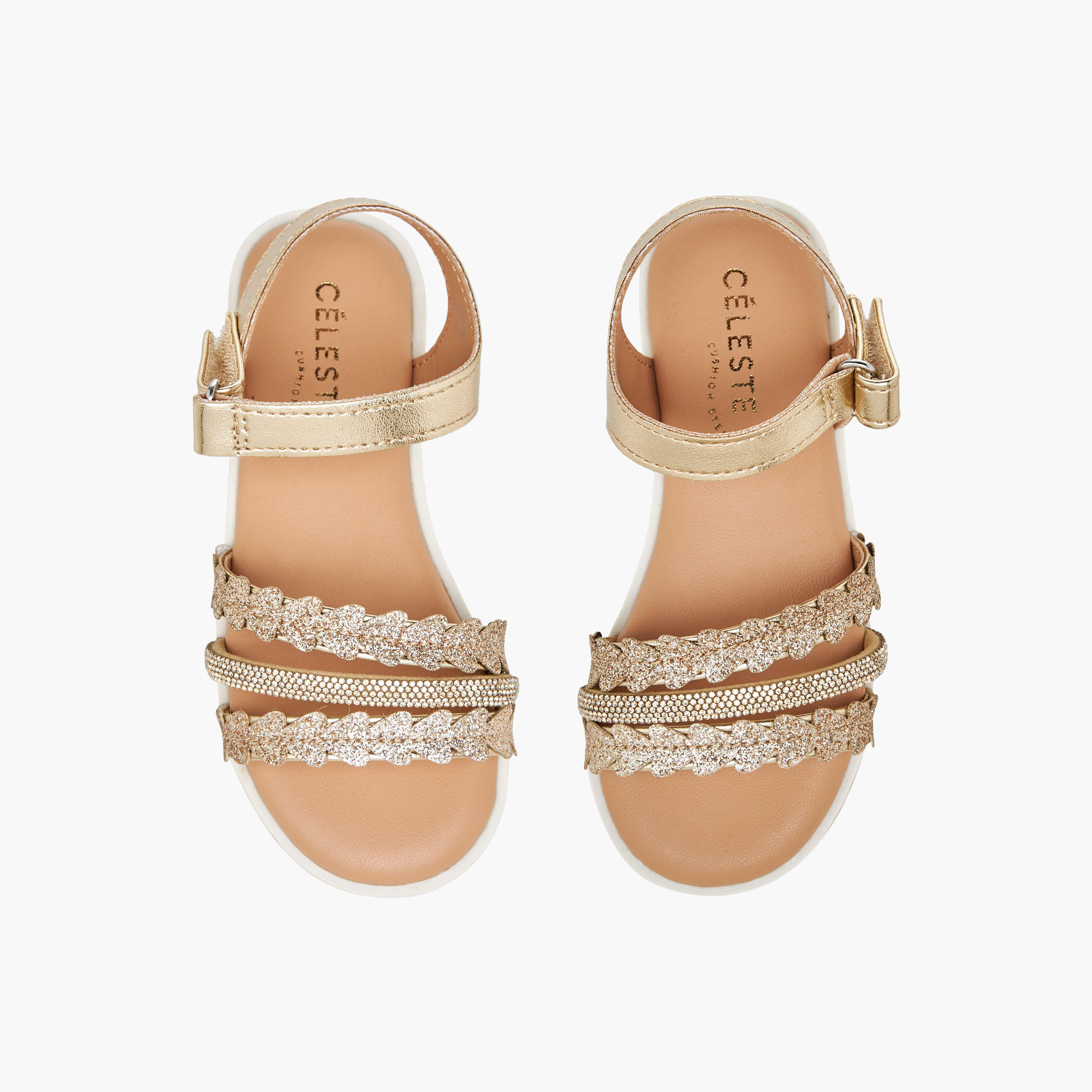 صندل مزين بشريط إغلاق لاصق من سيليست-girls-shoes-sandals-image-5