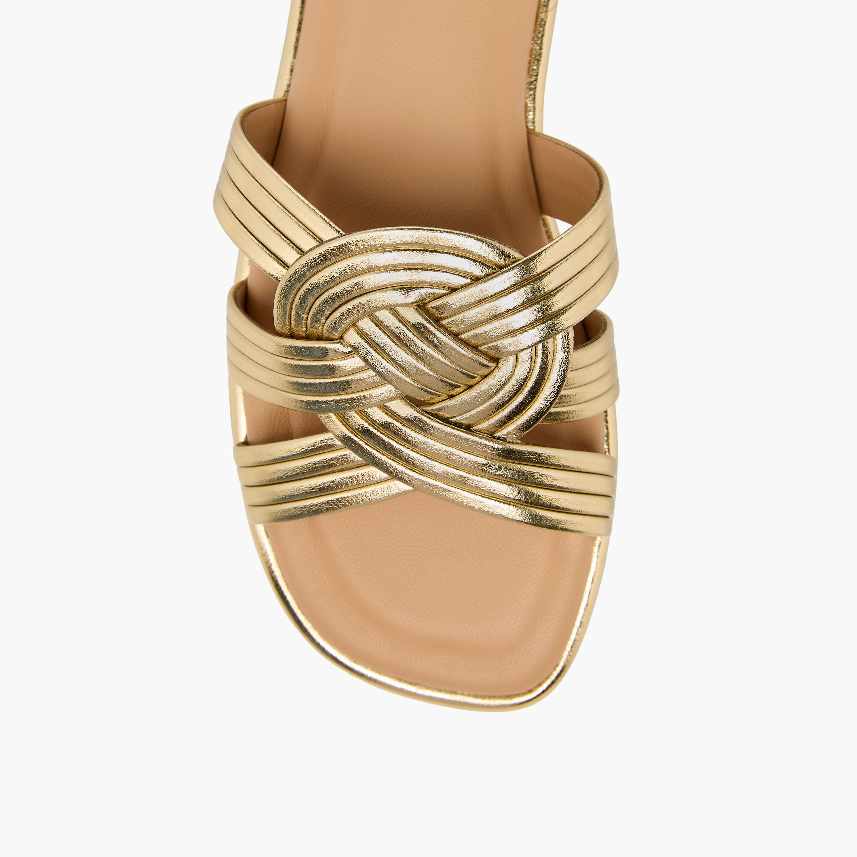 Little Missy Girls Knotted Slip-On Sandals-girls-shoes-sandals-image-4
