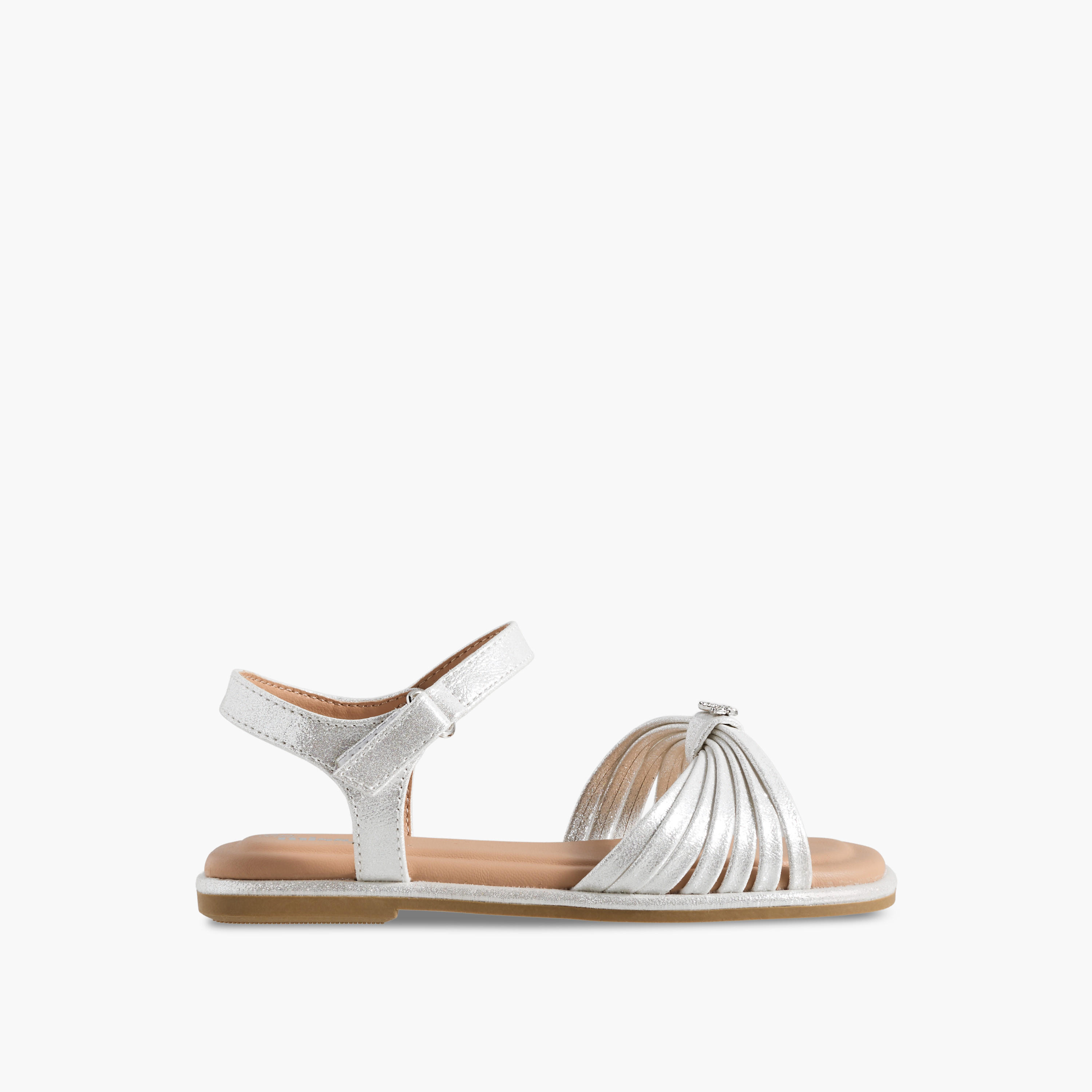 صندل مسطح بفراشة مزينة للبنات من ليتل ميسي-girls-shoes-sandals-image-3