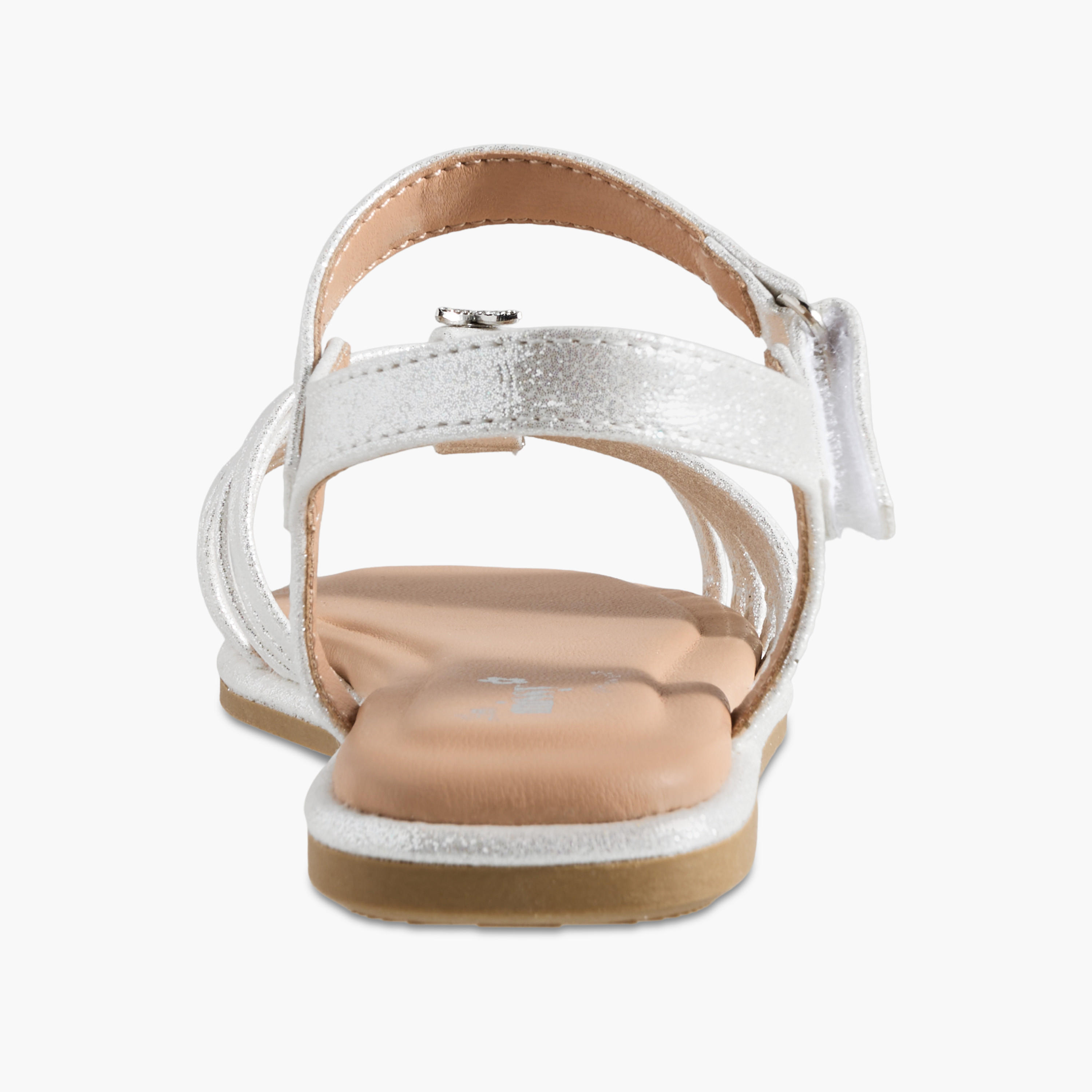 صندل مسطح بفراشة مزينة للبنات من ليتل ميسي-girls-shoes-sandals-image-5