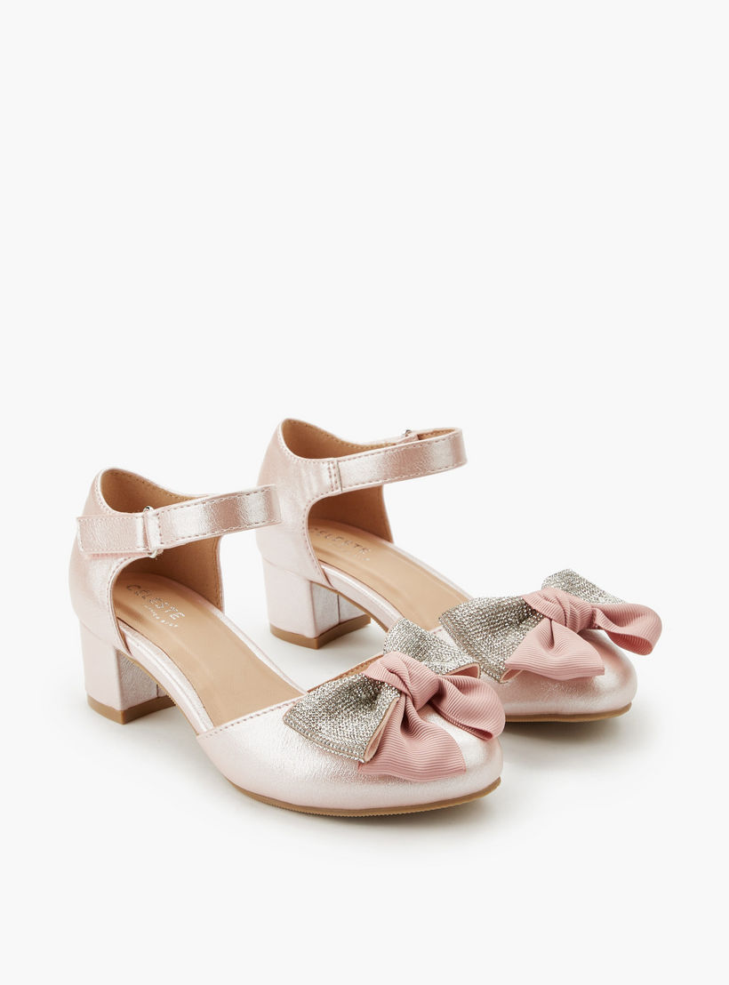 صندل بكعب عريض للبنات من سيليست-girls-shoes-sandals-image-1