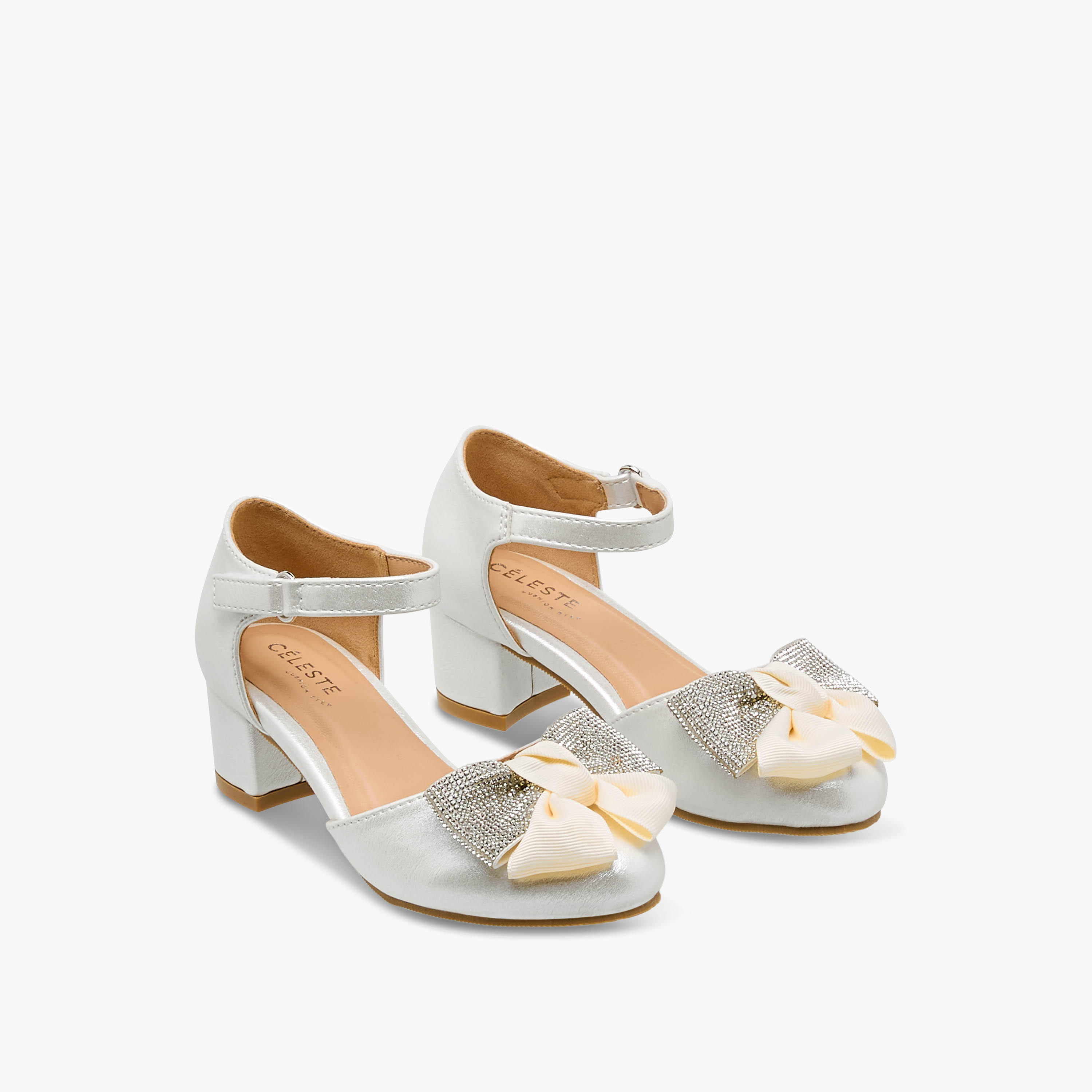صندل بكعب عريض للبنات من سيليست-girls-shoes-sandals-image-1