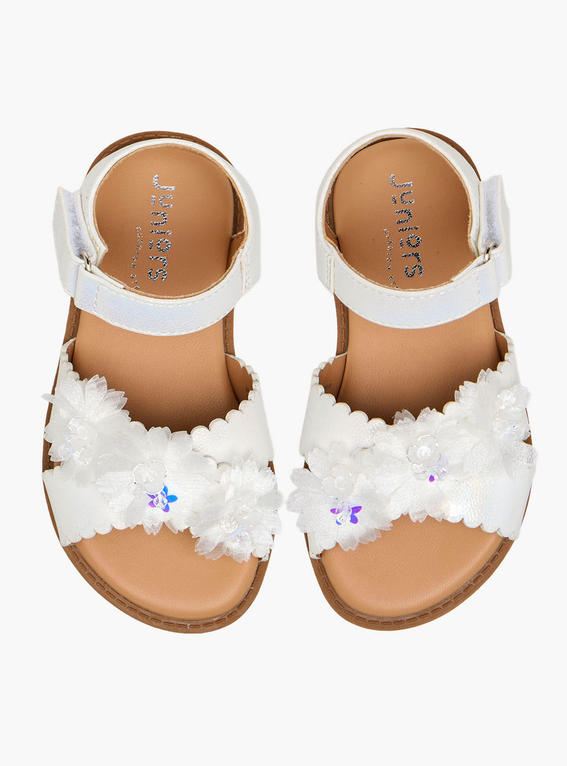 صندل بشريط إغلاق لاصق للبنات من جونيورز-girls-shoes-sandals-image-1