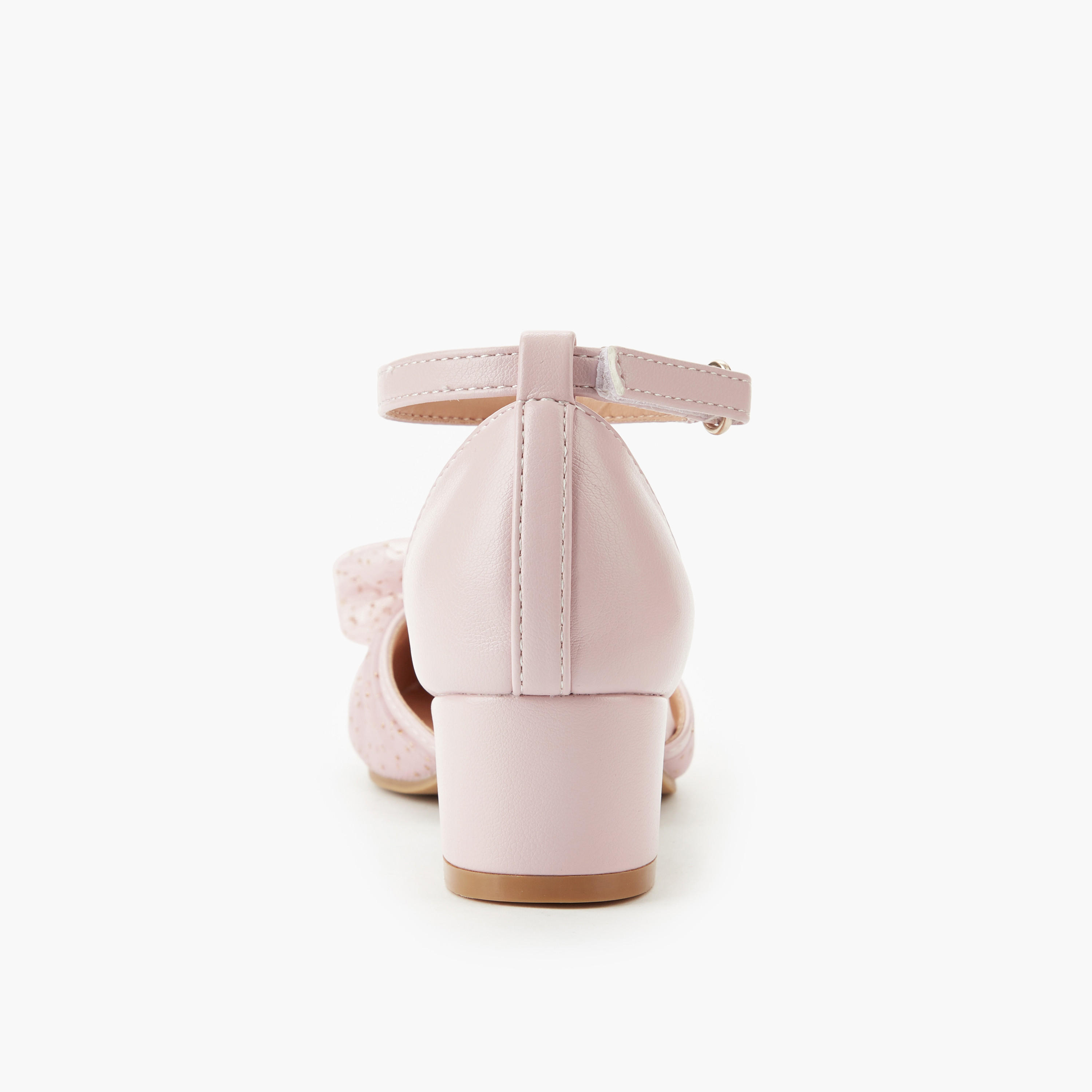 Celeste Girls Block Heel Shoes-girls-shoes-sandals-image-4