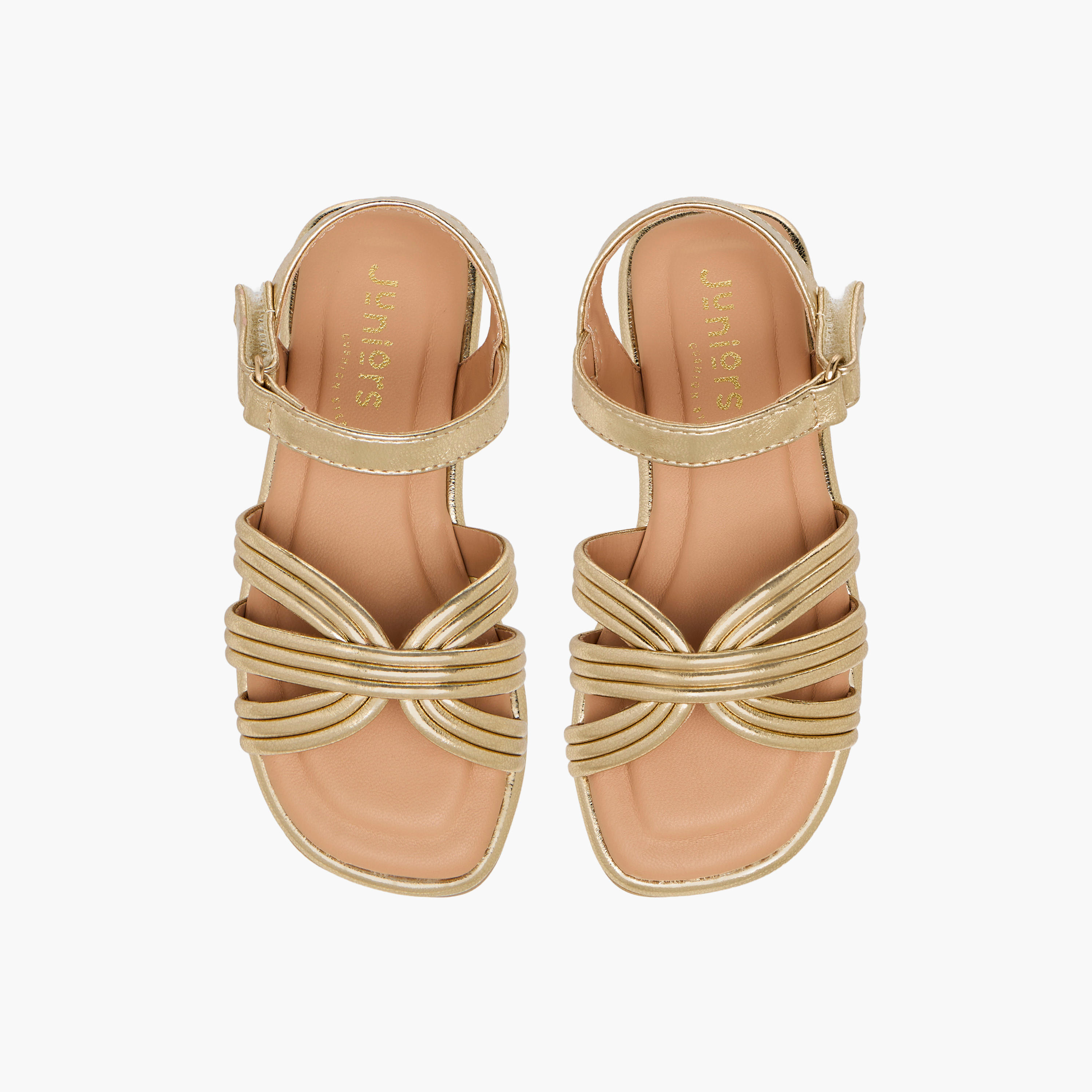 Junior Girls Hook & Loop Strap Sandals-girls-shoes-sandals-image-1