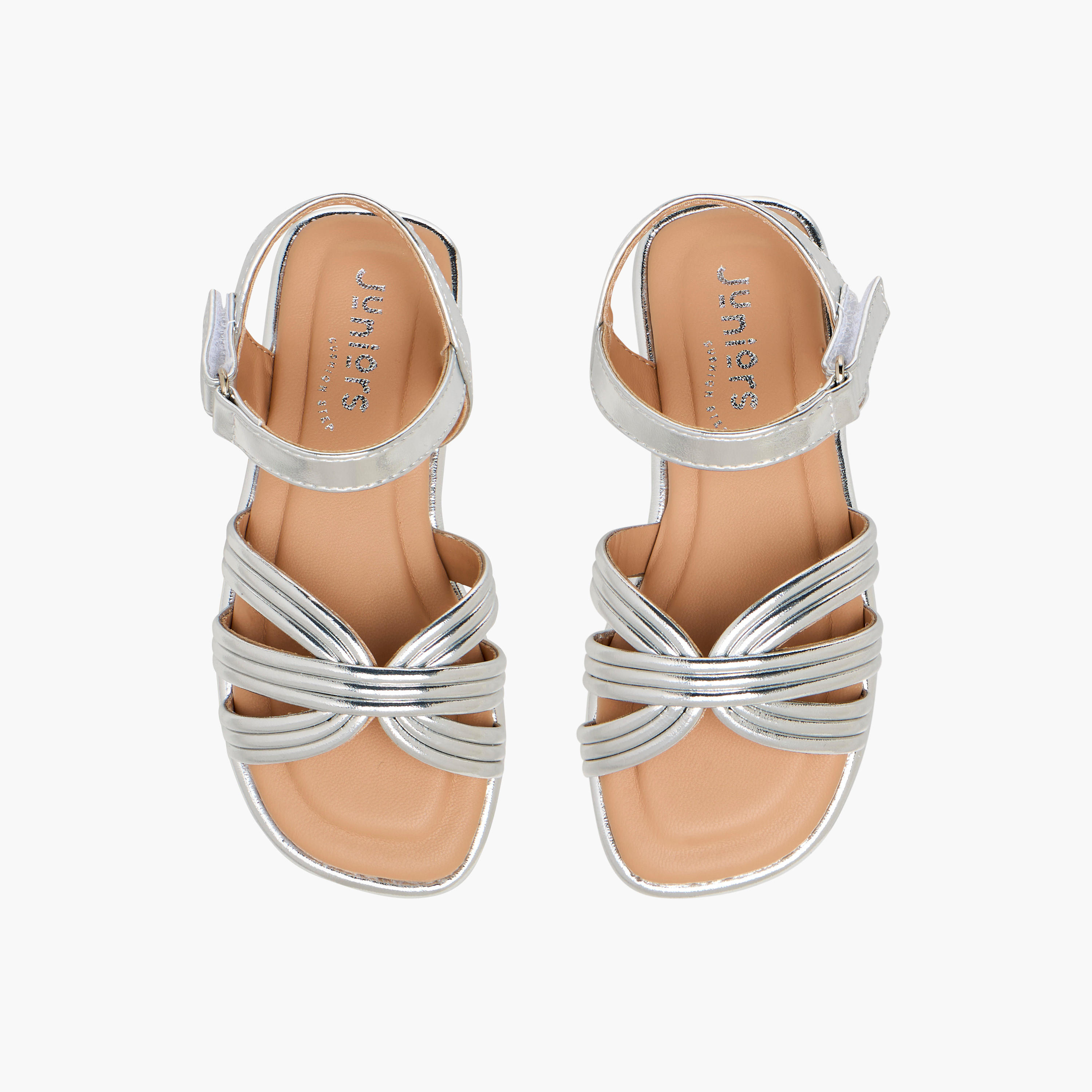 Junior Girls Hook & Loop Strap Sandals-girls-shoes-sandals-image-1